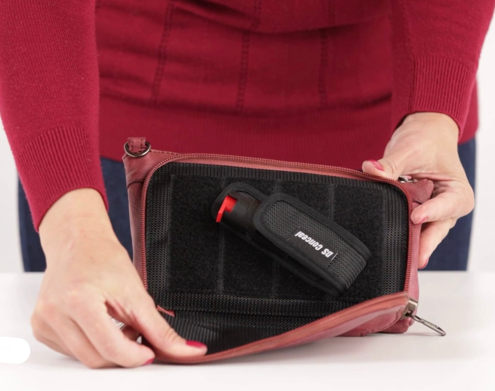 Pepper Spray Taser Pouch Kit by DS Conceal Wholesale, Pepper Spray and Taser Velcro Holster, Gifts for Firearm Owners