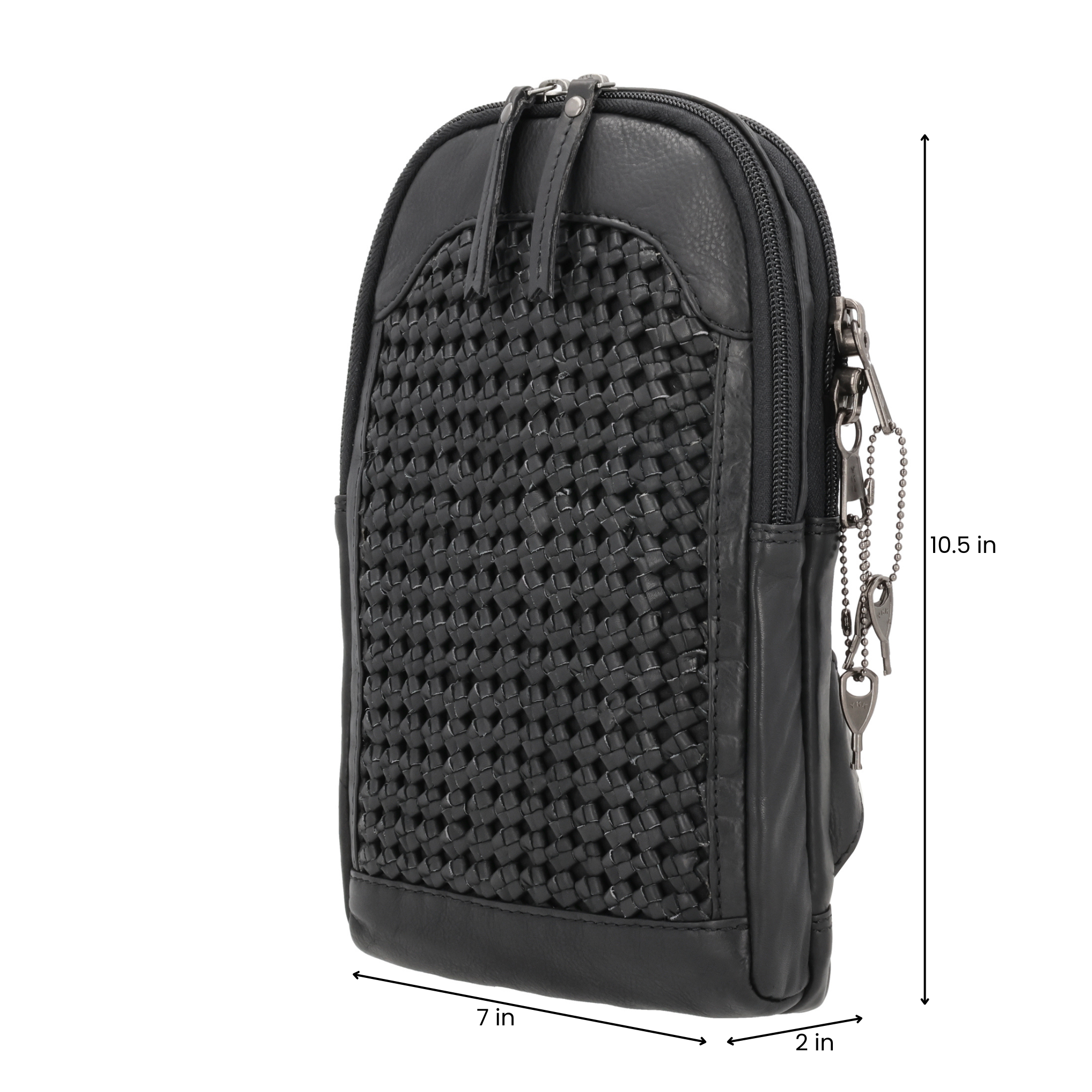 Bristol Leather Concealed Carry Backpack by Lady Conceal, Pistol Bag, USA Owned, Firearm Instructor, Lady Conceal Seller