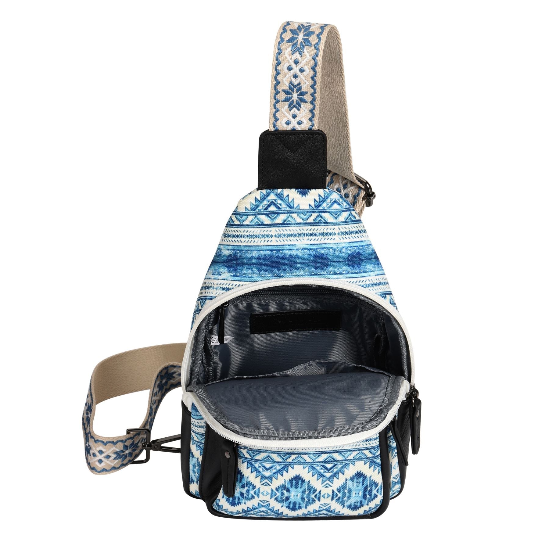 Indie sling bag by DS Conceal, secure and discreet CCW canvas crossbody for commuters and travelers