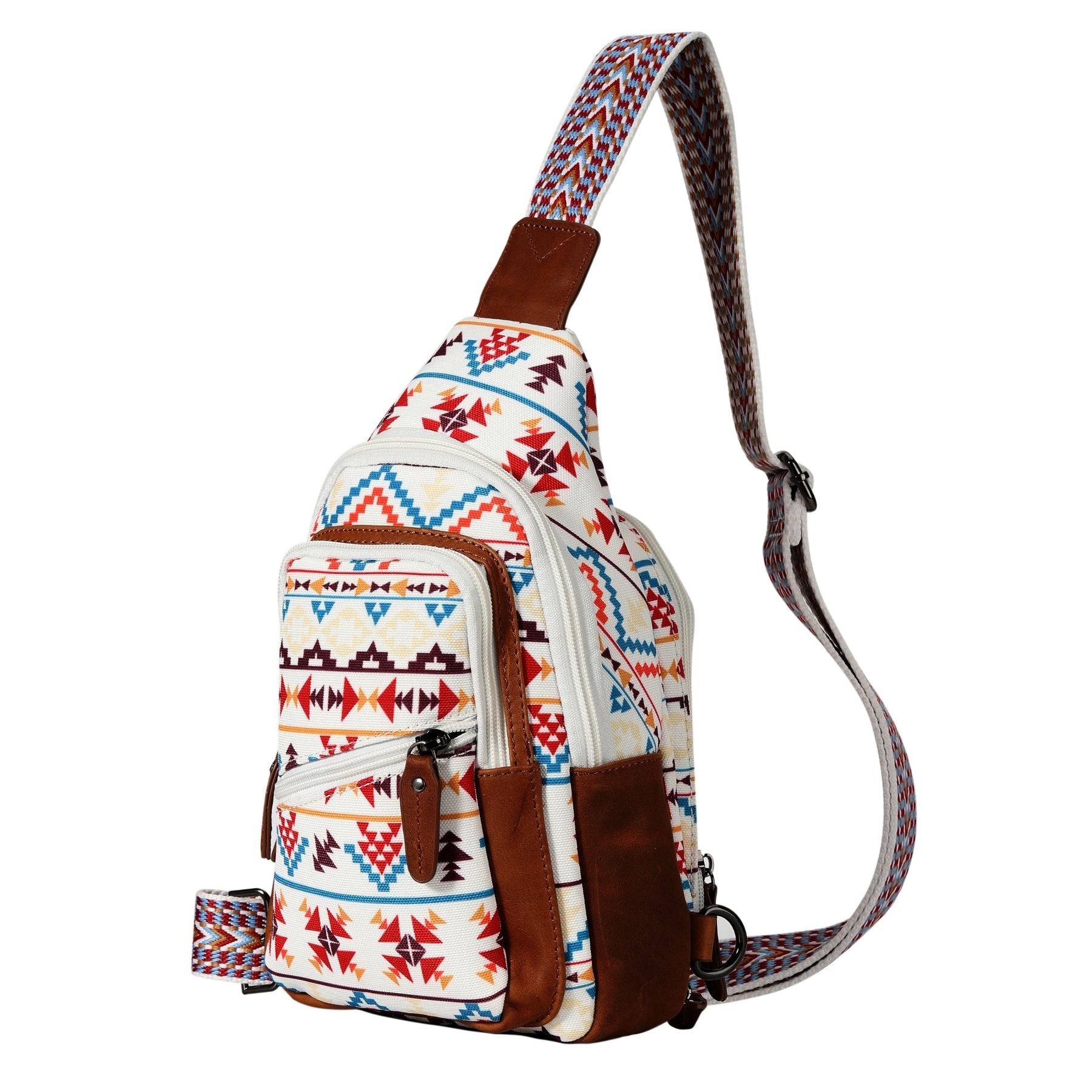 Secure and stylish Indie sling, DS Conceal canvas bag for compact pistol or self-defense accessories