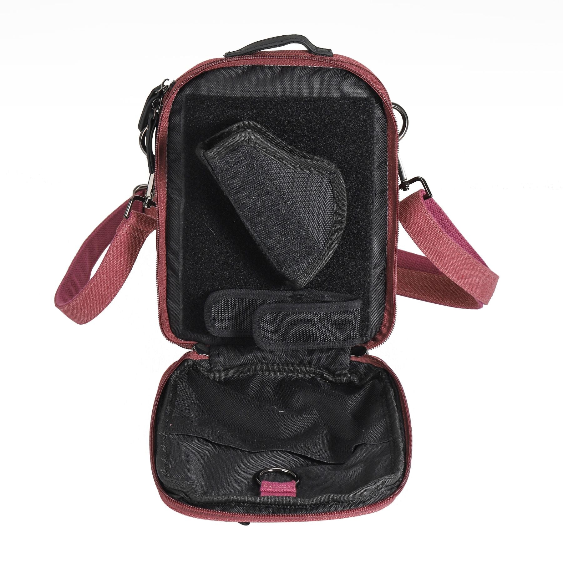DS Conceal Jax bag, durable unisex canvas crossbody for pistol storage and daily organization