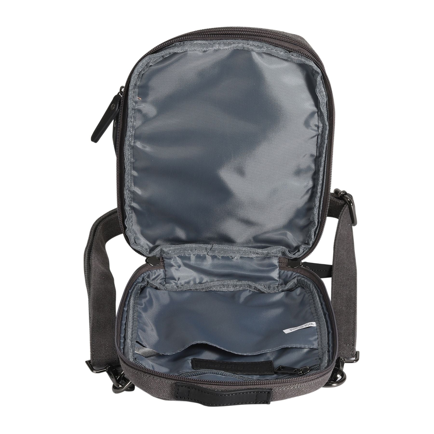 Jax CCW bag with ambidextrous draw, concealed carry sling for pistol, taser, or defense launcher