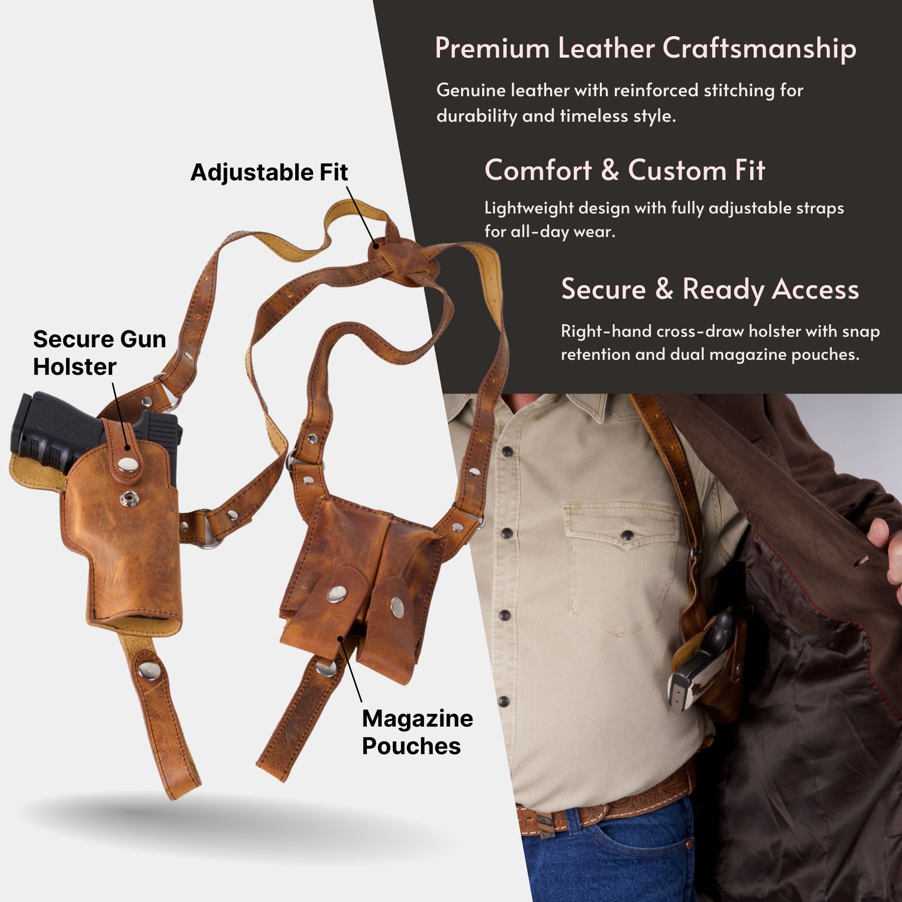 Leather Shoulder Holster