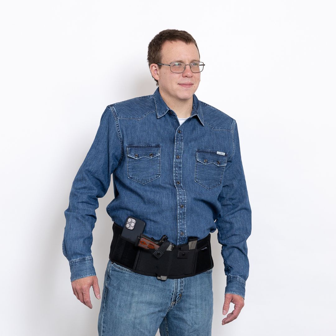 Lady Conceal Concealed Carry Belly Band, Unisex Design, Tactical CCW, Gun Show Catalog Item