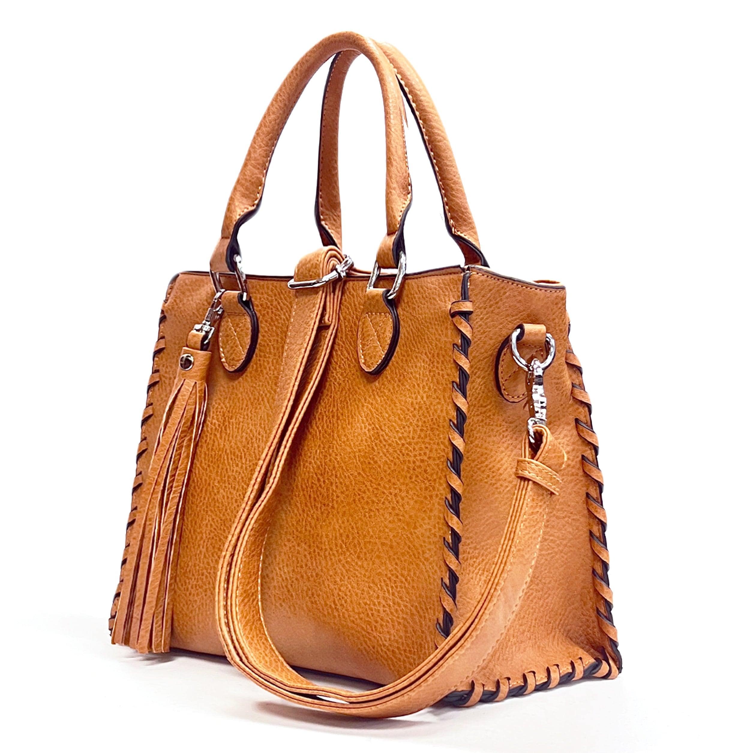 Concealed Carry Ann Satchel by Lady Conceal - Designer Luxury Conceal Carry Handbag - YKK Locking Zippers and Universal Handbag Gun and Pistol Bag - crossbody Handbag for concealed gun carry - concealed carry Handbag Ann Satchel gun Handbag - concealed carry gun Handbag