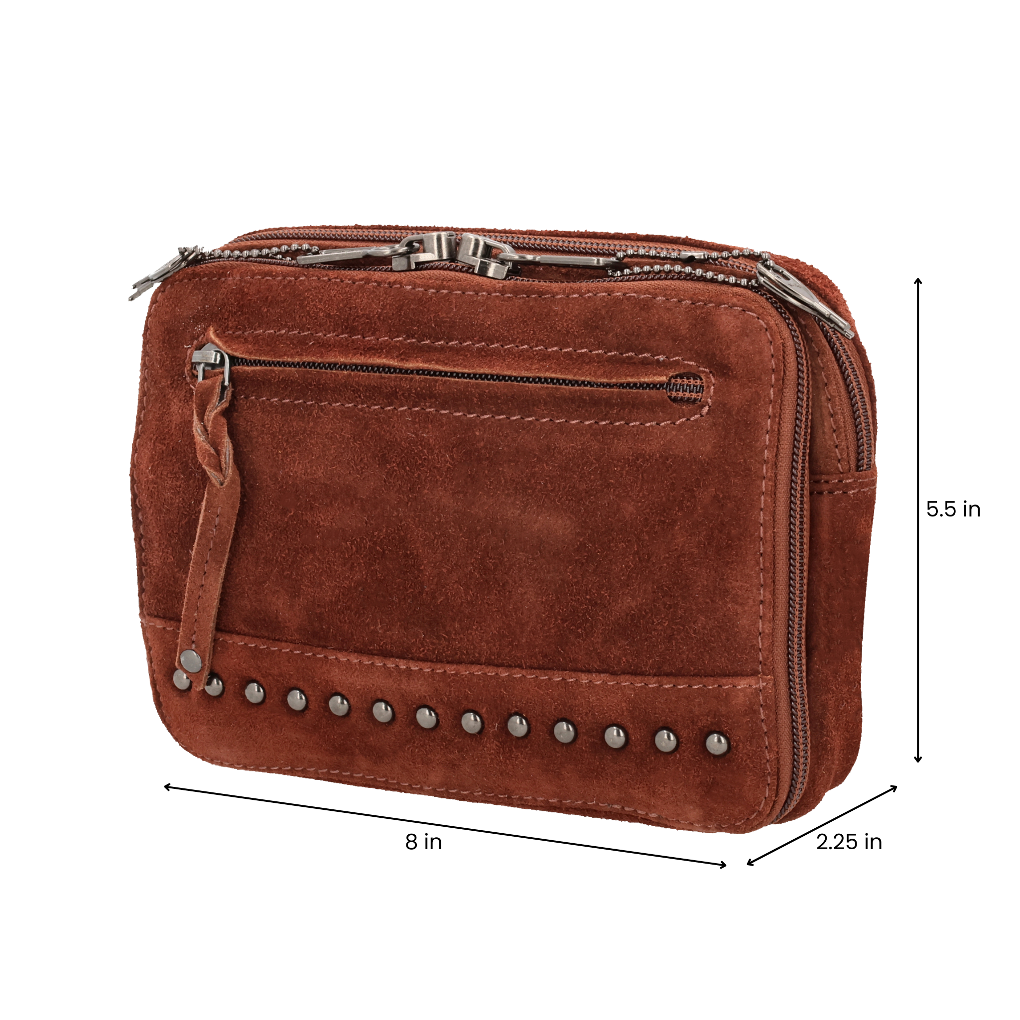 Concealed Carry Kailey Leather Purse Pack - Lady Conceal - Concealed Carry Purse - most popular crossbody bag - crossbody handgun bag - crossbody bags for everyday use - Lady Conceal - Unique Hide Purse - Locking YKK Purse - Fanny Pack for Gun and Pistol - Easy CCW - Fast Draw Bag - Secure Gun Bag