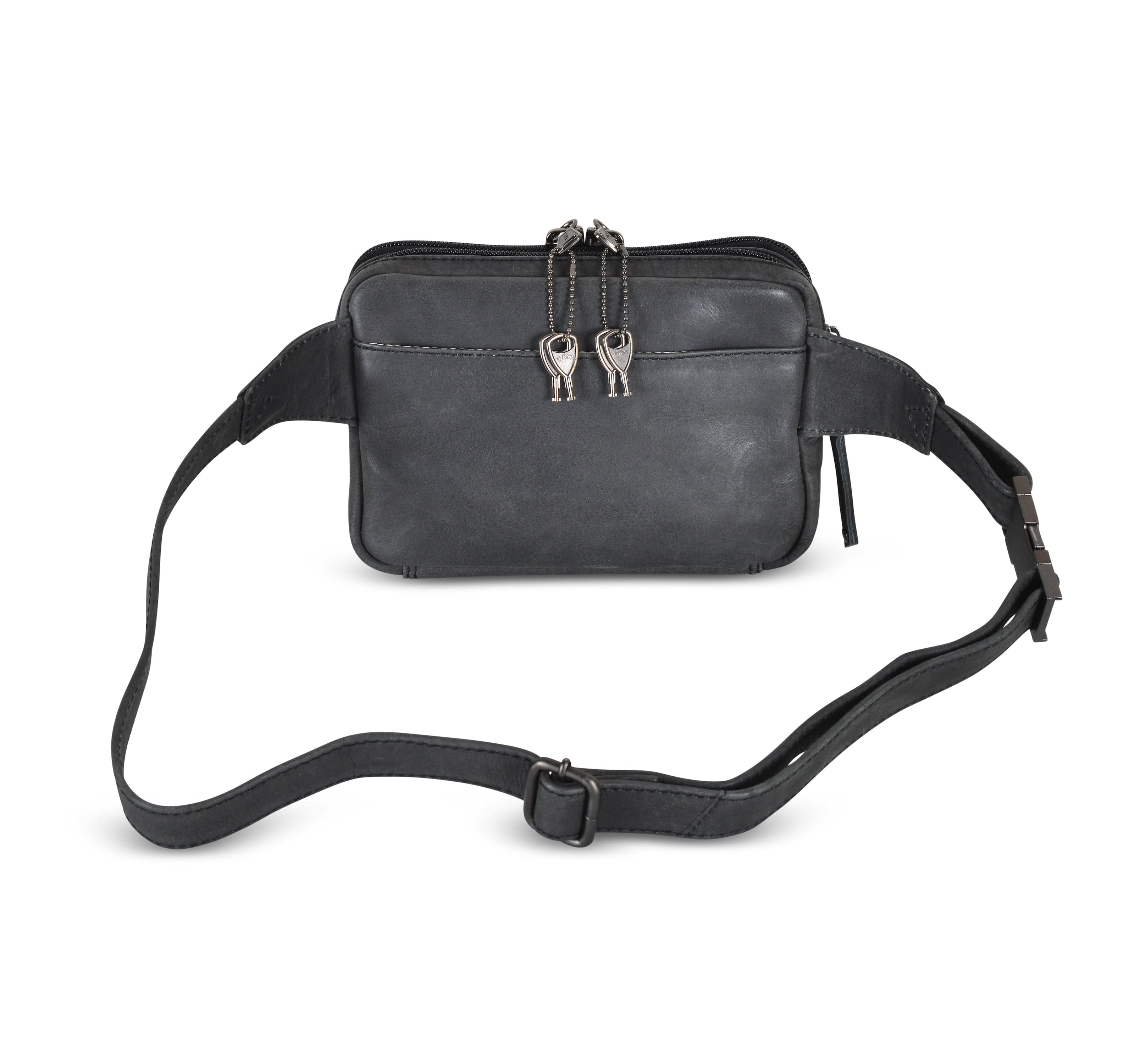 Concealed Carry Kailey Leather Purse Pack - Lady Conceal - Concealed Carry Purse - most popular crossbody bag - crossbody handgun bag - crossbody bags for everyday use - Lady Conceal - Unique Hide Purse - Locking YKK Purse - Fanny Pack for Gun and Pistol - Easy CCW - Fast Draw Bag - Secure Gun Bag