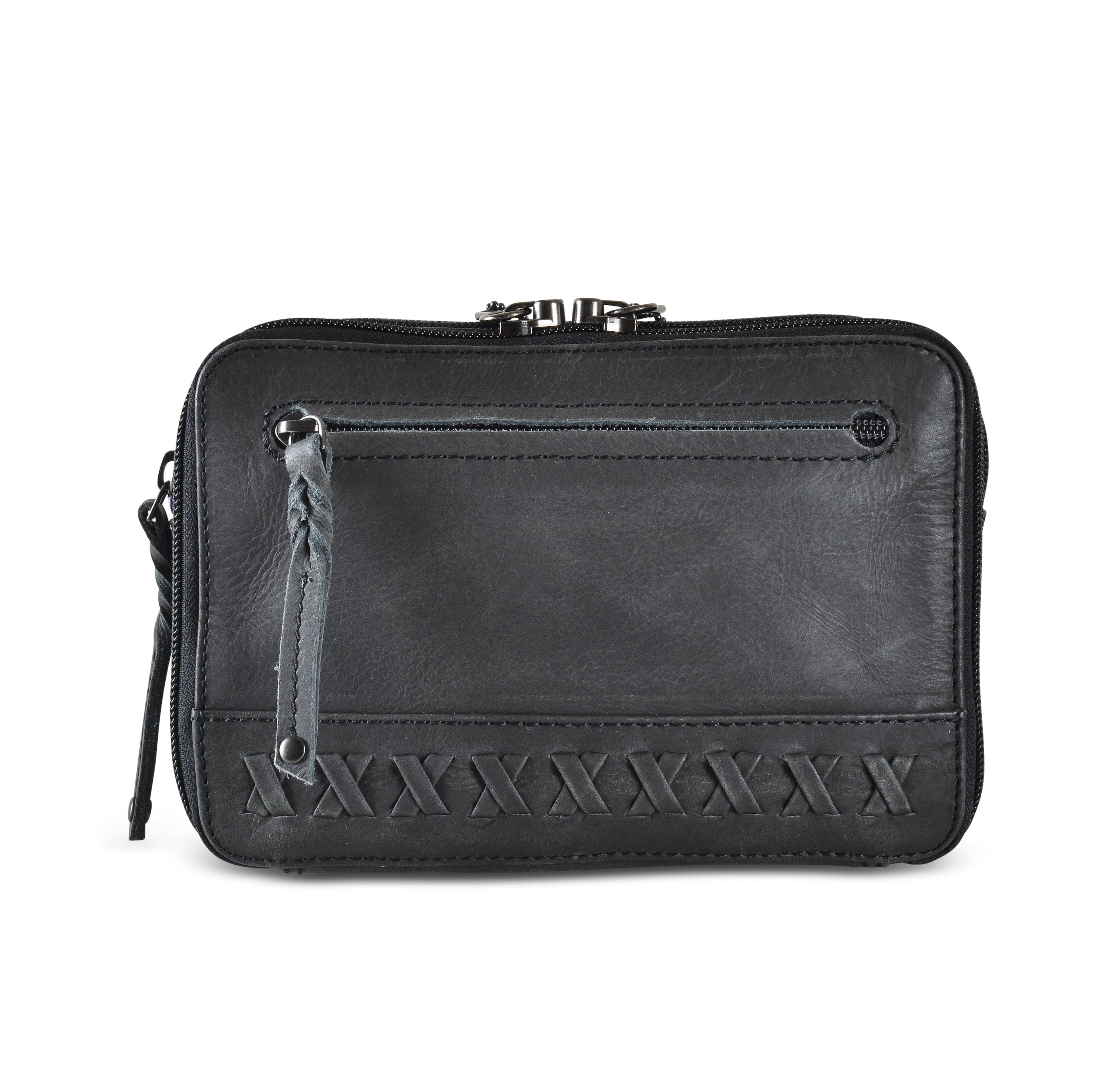 Concealed Carry Kailey Leather Purse Pack - Lady Conceal - Concealed Carry Purse - most popular crossbody bag - crossbody handgun bag - crossbody bags for everyday use - Lady Conceal - Unique Hide Purse - Locking YKK Purse - Fanny Pack for Gun and Pistol - Easy CCW - Fast Draw Bag - Secure Gun Bag