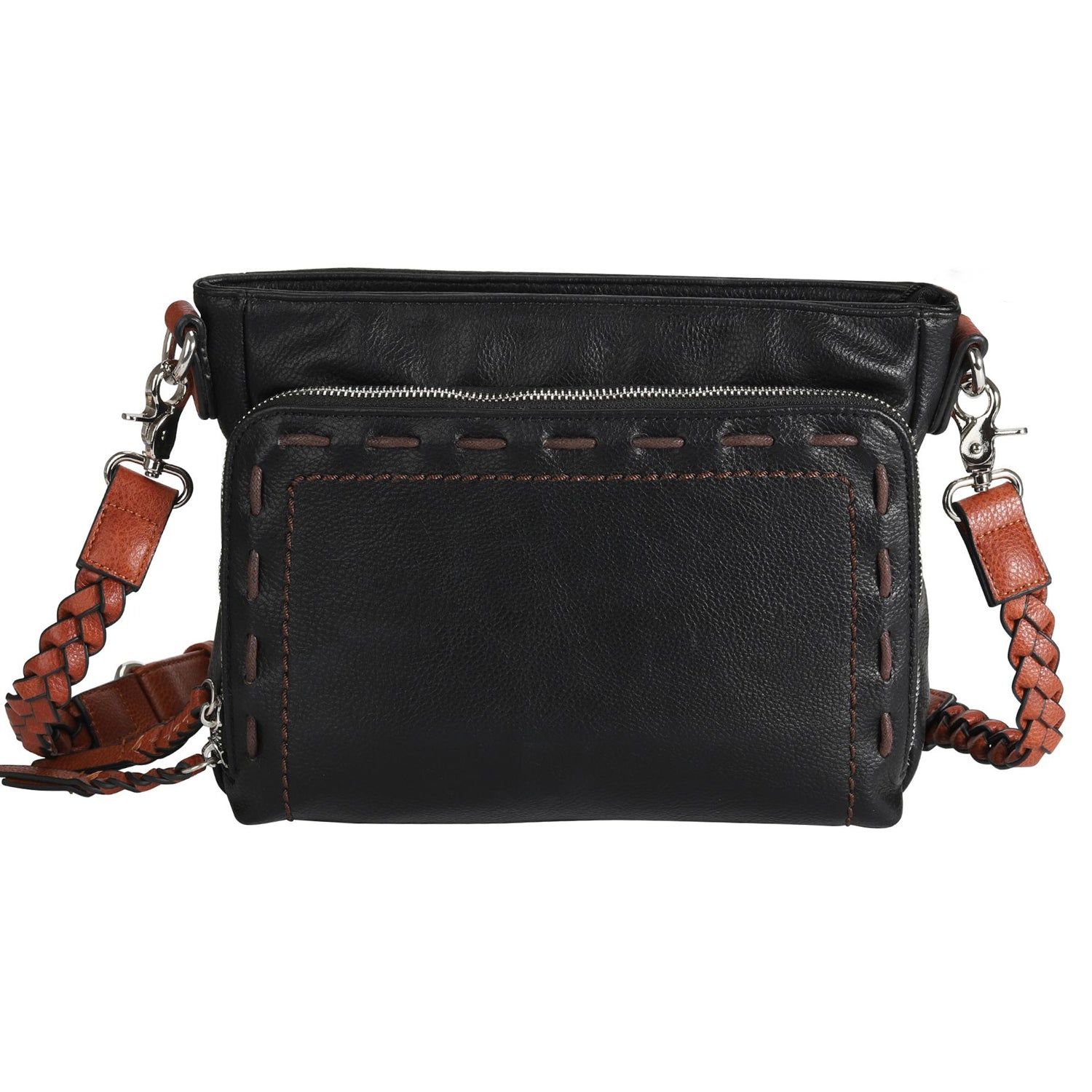 Concealed Carry Skylar Crossbody - Lady Conceal - Concealed Carry Purse - black crossbody purse designer - black owned purse designers - crossbody bag for concealed gun carry - concealed carry gun bags - concealed carry crossbody bag - concealed carry purse crossbody - Gift for gun owners - Women Gun Bag - most popular crossbody bag - crossbody handgun bag - crossbody bags for everyday use