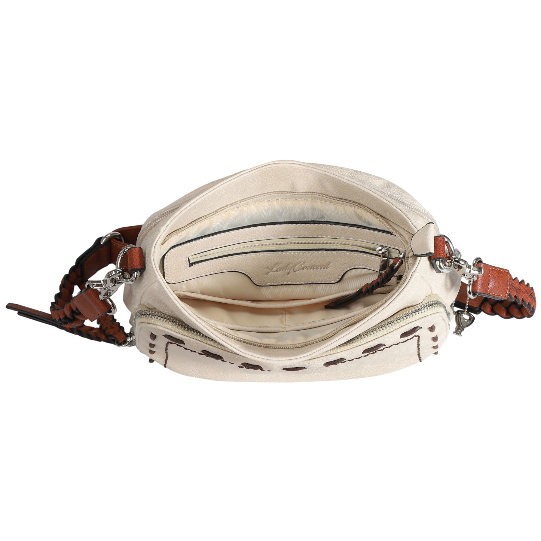 Concealed Carry Skylar Crossbody - Lady Conceal - Concealed Carry Purse - American Owned Firearm Brand - crossbody bag for concealed gun carry - concealed carry gun bags - concealed carry crossbody bag - concealed carry purse crossbody - Gift for gun owners - EDC Handbags - Tactical Holster Bag