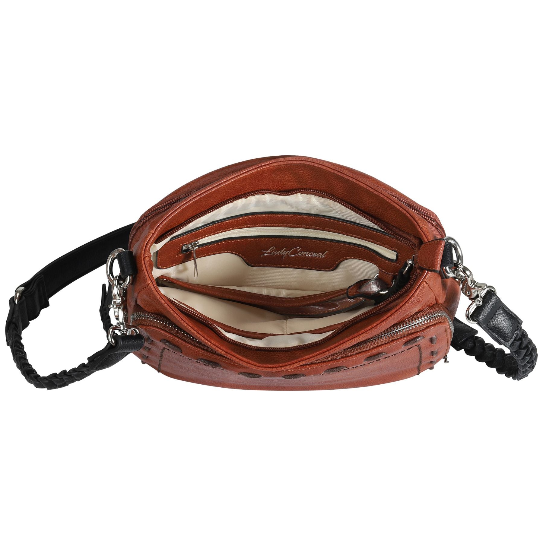 Concealed Carry Skylar Crossbody - Lady Conceal - Concealed Carry Purse - American Owned Firearm Brand - crossbody bag for concealed gun carry - concealed carry gun bags - concealed carry crossbody bag - concealed carry purse crossbody - Gift for gun owners - EDC Handbags - Tactical Holster Bag