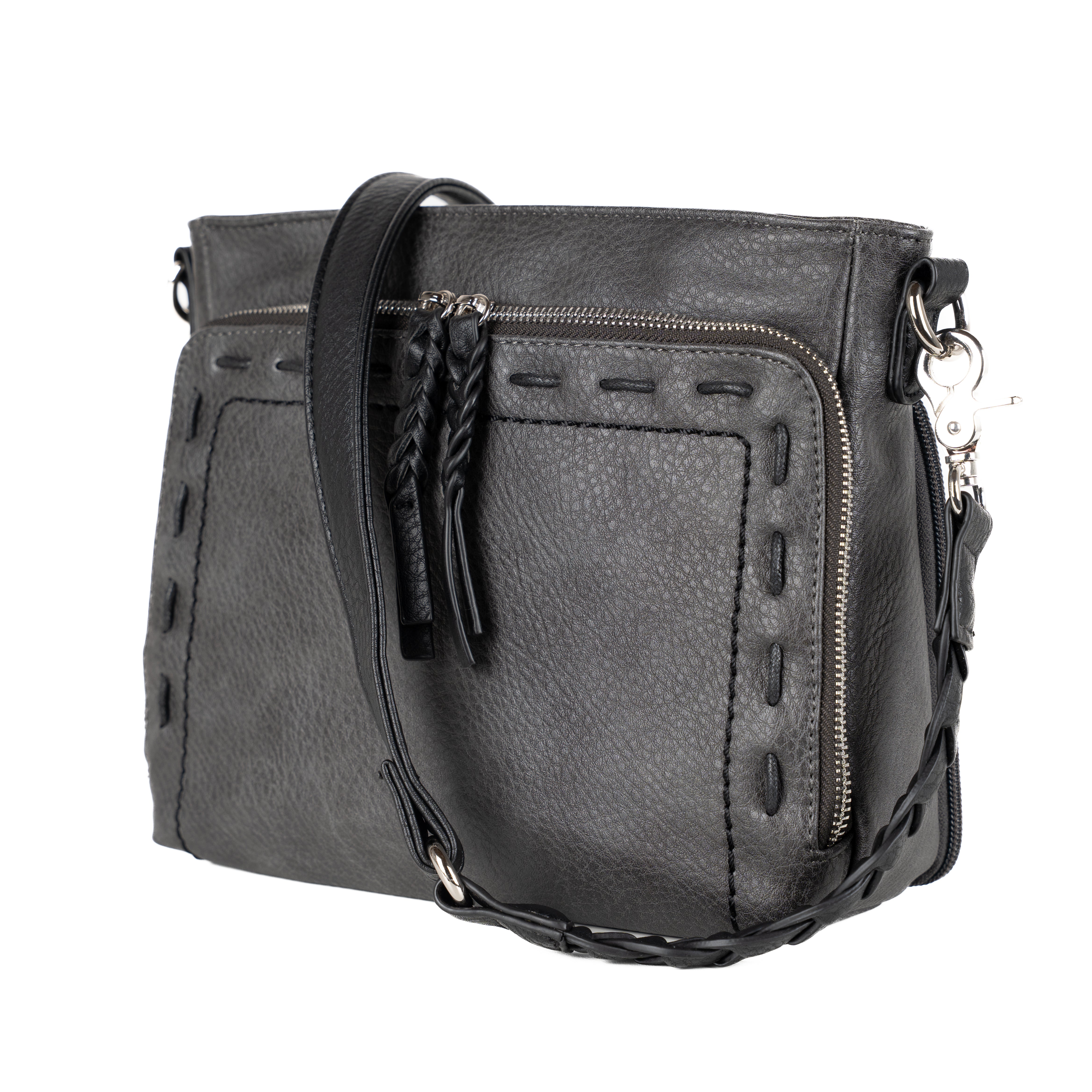 Concealed Carry Skylar Crossbody - Lady Conceal - Concealed Carry Purse - black crossbody purse designer - black owned purse designers - crossbody bag for concealed gun carry - concealed carry gun bags - concealed carry crossbody bag - concealed carry purse crossbody - Gift for gun owners - Women Gun Bag - most popular crossbody bag - crossbody handgun bag - crossbody bags for everyday use