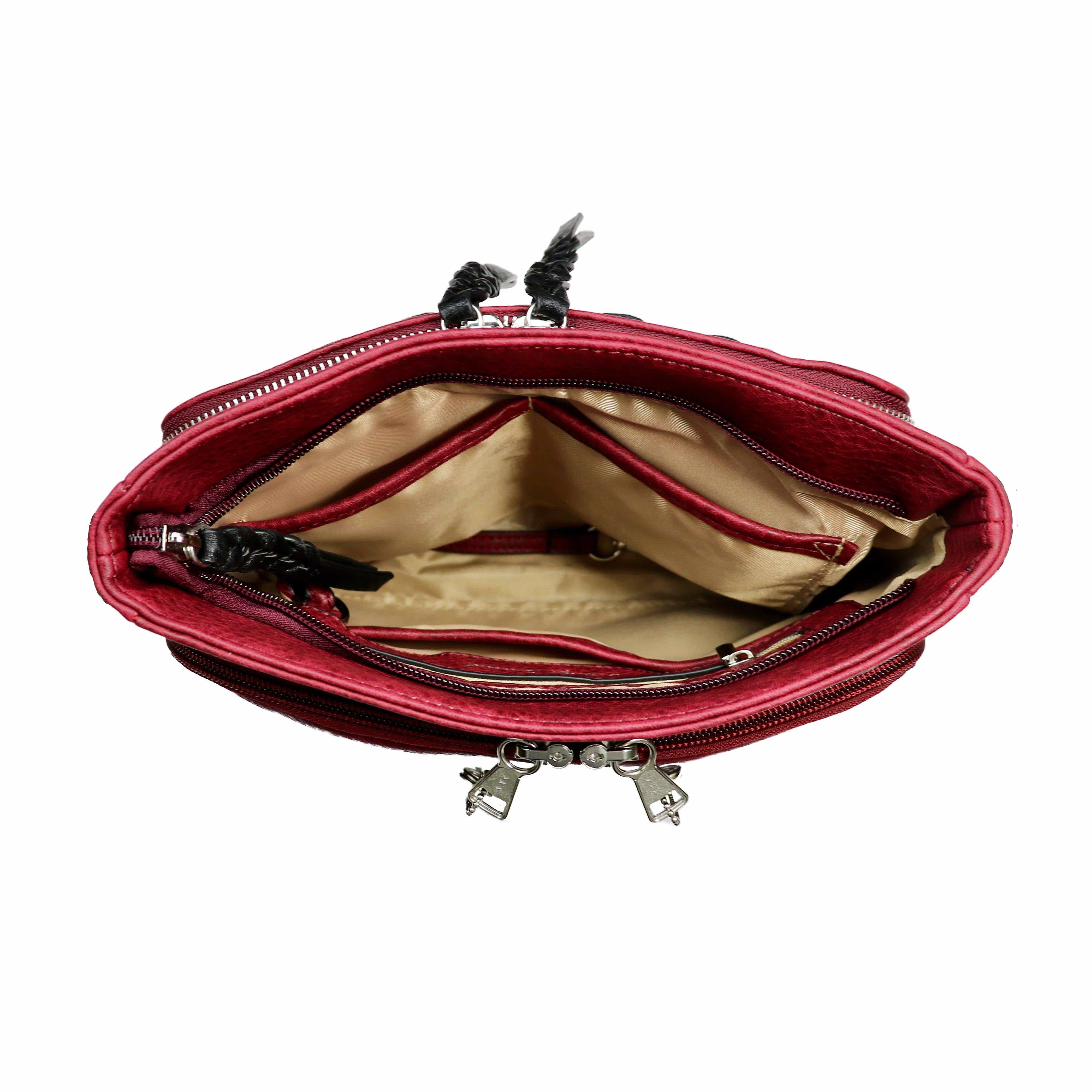 Concealed Carry Skylar Crossbody - Lady Conceal - Concealed Carry Purse - black crossbody purse designer - black owned purse designers - crossbody bag for concealed gun carry - concealed carry gun bags - concealed carry crossbody bag - concealed carry purse crossbody - Gift for gun owners - Women Gun Bag - most popular crossbody bag - crossbody handgun bag - crossbody bags for everyday use