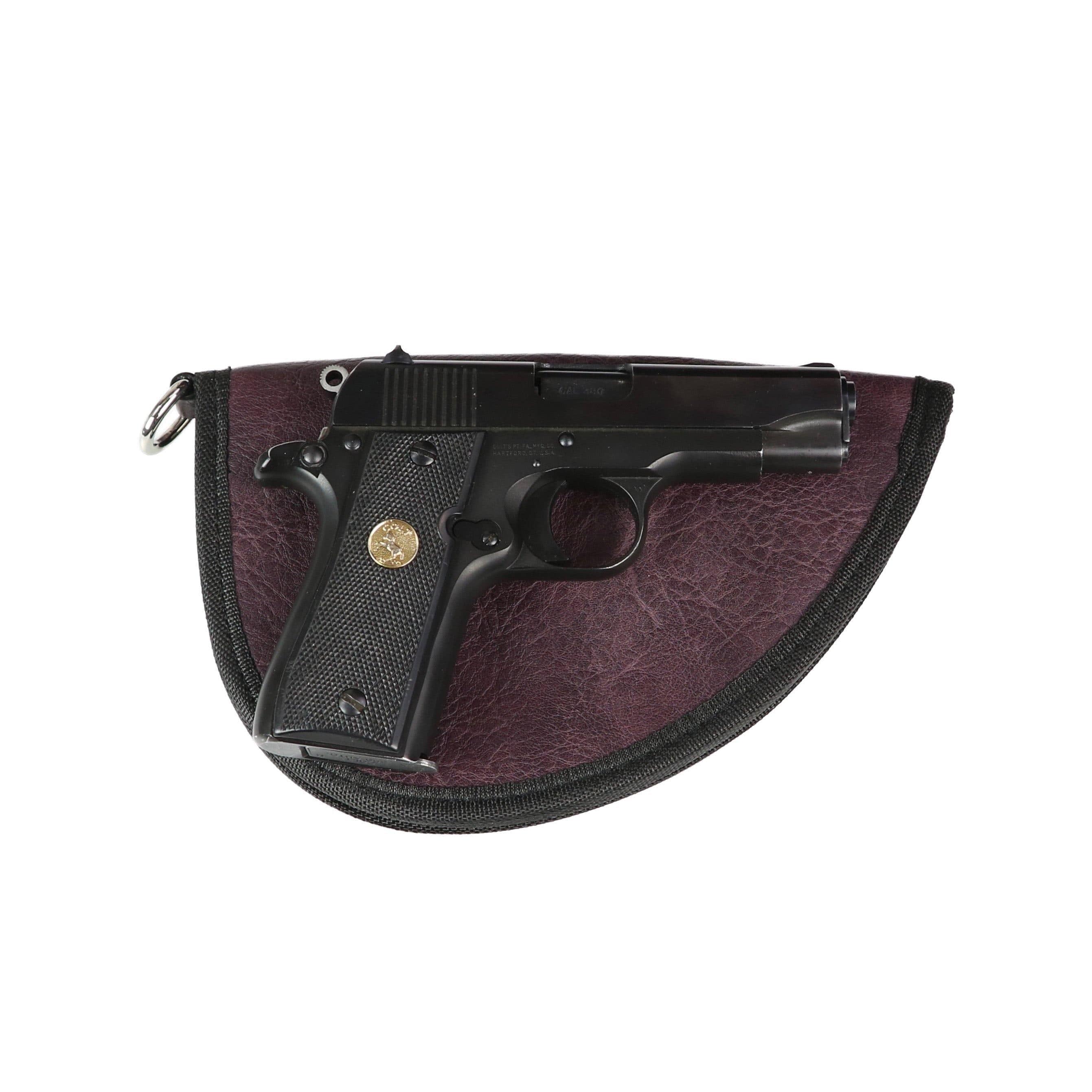 Lady Conceal Small Gun Case, Conceal Carry Accessory, Dealer Approved, Gun Show Favorite, Leather Cases fore Firearms
