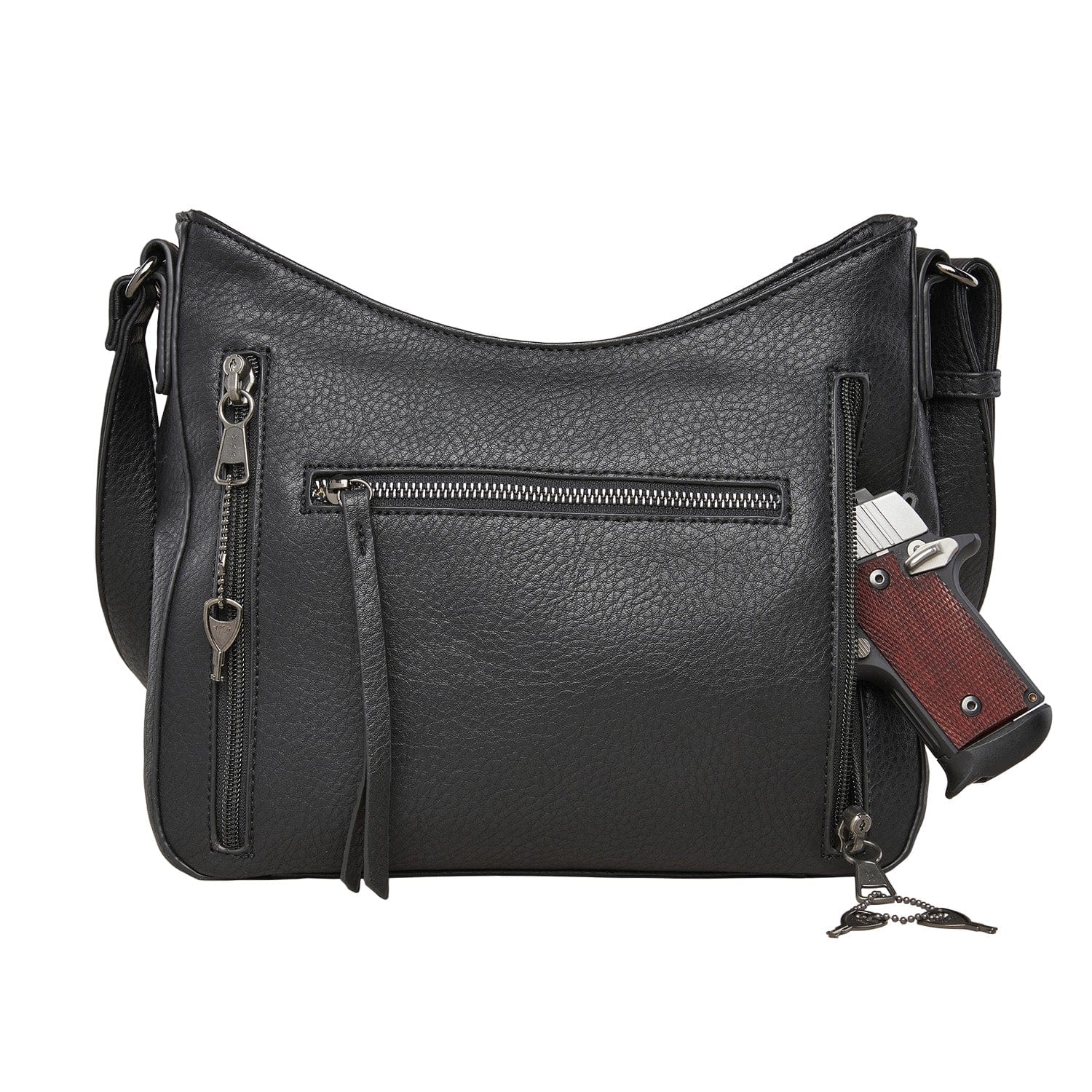 Concealed Carry Emery Crossbody Wallet- YKK Locking Zippered Bag - Easy Conceal Carry - CCW Purse for Women - concealed carry Handbag for woman - Conceal and Carry purse for Handgun - Designer Luxury Conceal Carry Handbag - Unique Hide Handbag Gun and Pistol Bag - carry Handbag for concealed gun carry - Unique Emery gun Handbag - Crossbody with RFID Slim Wallet
