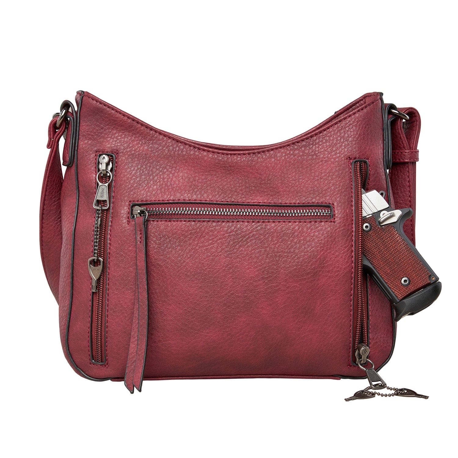 Concealed Carry Emery Crossbody Wallet- YKK Locking Zippered Bag - Easy Conceal Carry - CCW Purse for Women - concealed carry Handbag for woman - Conceal and Carry purse for Handgun - Designer Luxury Conceal Carry Handbag - Unique Hide Handbag Gun and Pistol Bag - carry Handbag for concealed gun carry - Unique Emery gun Handbag - Crossbody with RFID Slim Wallet