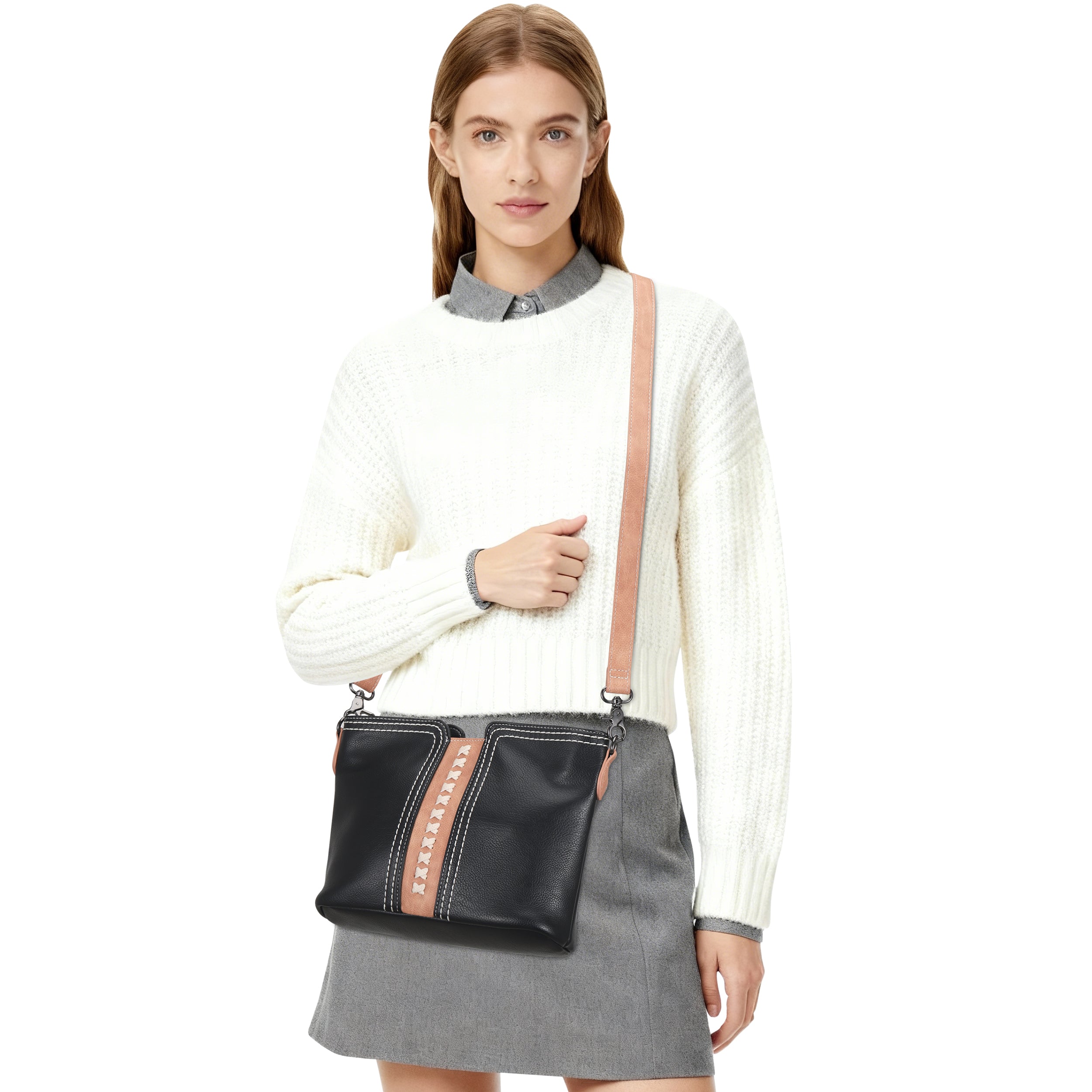 Concealed Carry Carolina Crossbody by Lady Conceal