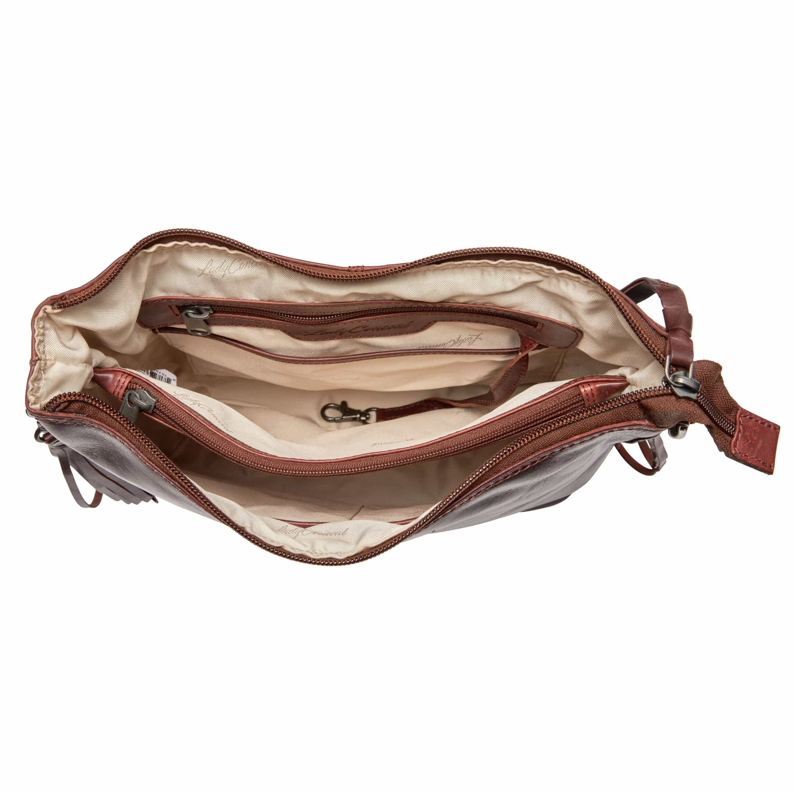 Concealed Carry Blake Scooped Leather Crossbody - Lady Conceal - Concealed Carry Purse - black crossbody purse designer - black owned purse designers - crossbody bag for concealed gun carry - concealed carry gun bags - concealed carry crossbody bag - concealed carry purse crossbody - Gift for gun owners - Women Gun Bag - most popular crossbody bag - crossbody handgun bag - crossbody bags for everyday use