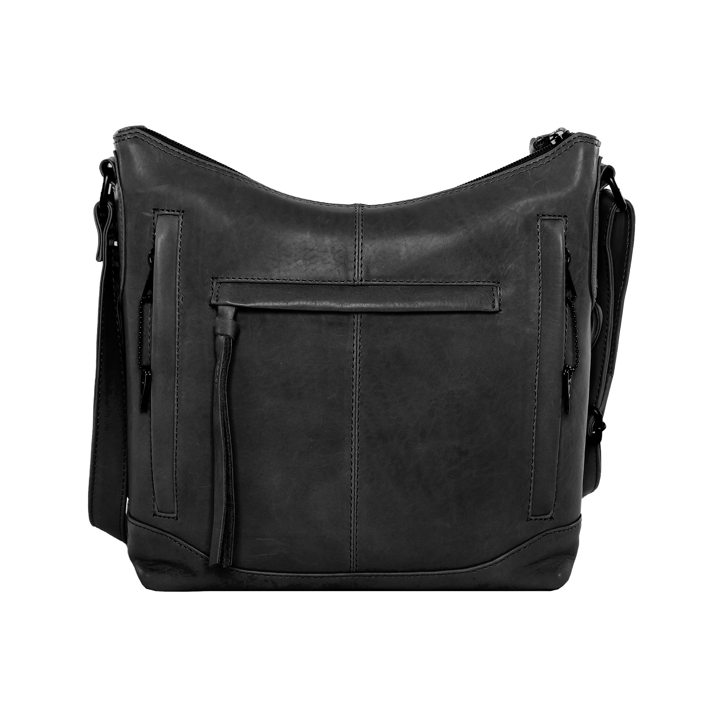 oncealed Carry Blake Scooped Leather Crossbody - Lady Conceal - Concealed Carry Purse - black crossbody purse designer - black owned purse designers - crossbody bag for concealed gun carry - concealed carry gun bags - concealed carry crossbody bag - concealed carry purse crossbody - Gift for gun owners - Women Gun Bag - most popular crossbody bag - crossbody handgun bag - crossbody bags for everyday use