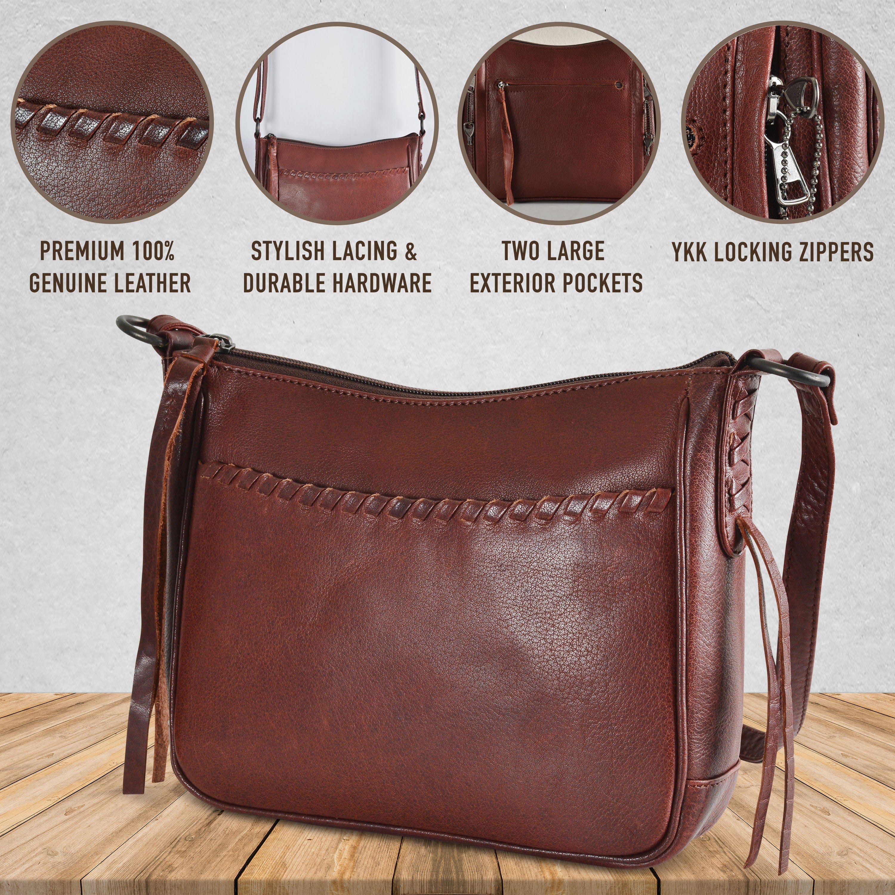 Concealed Carry Callie Leather Crossbody - Purse for glock - Lady Conceal - Concealed Carry Purse - conceal and cary purse for women - Locking Conceal and Carry Purse with Universal Holster for Handguns - Unique Hide Crossbody Gun and Pistol Bag - crossbody bag for concealed gun carry - Unique BLACK Callie Brynn Arched Crossbody gun bag - concealed carry crossbody Callie gun purse - concealed carry crossbody Callie leather gun purse with locking zipper - concealed carry purse for woman
