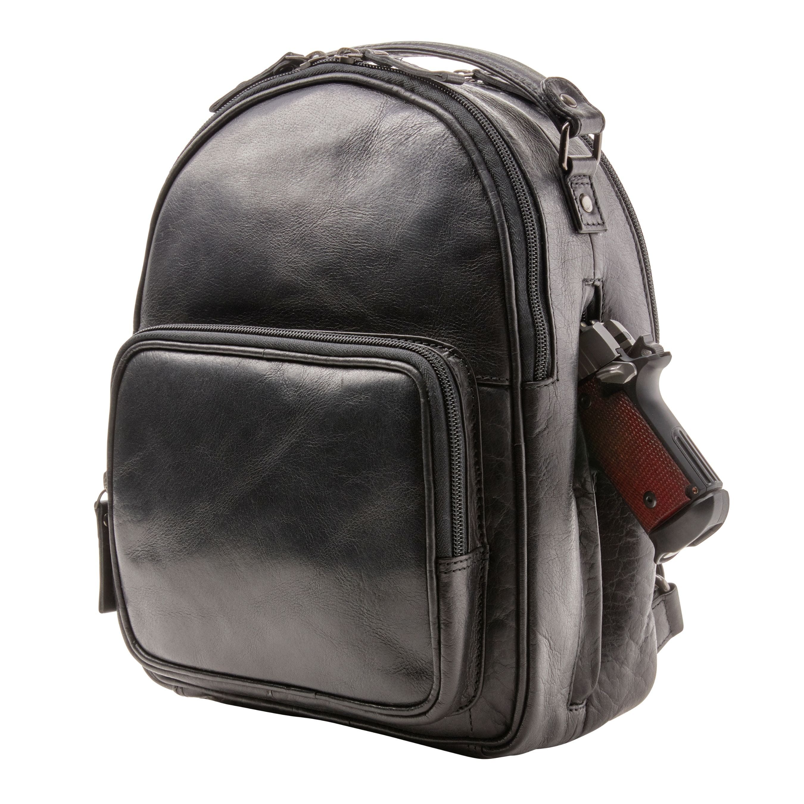 Concealed Carry Reese Unisex Backpack - Women Gun Owner Bag - Outdoor Conceal Carry - Easy CCW - Locking Gun Bag - Easy Draw Conceal Carry - Women Gun Users - gun carrier backpack - best gun carrying backpack- best gun carry backpack - Pistol and Firearm Bag - Western Hide Backpack - Boho Stylish Backpack for Women - Universal Holster Bag - Marley Unisex Backpack - Women's Concealed Carry Bagpack - premium leather backpack