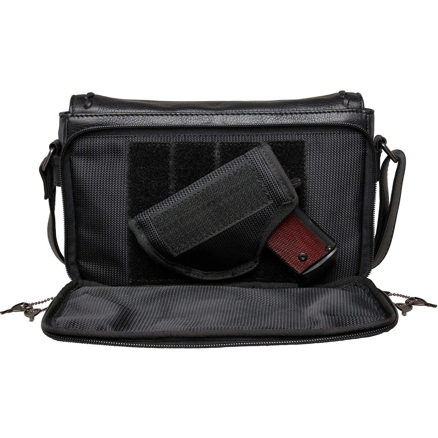 Concealed Carry Parker Crossbody - Lady Conceal - YKK Locking Zippers - Universal Holster - gun carrying bags - concealed carry gun bags - crossbody bag for concealed gun carry - concealed carry gun bags - concealed carry crossbody bag - concealed carry purse crossbody - Gift for gun owners - Women Gun Bag - Designer CCW Bags