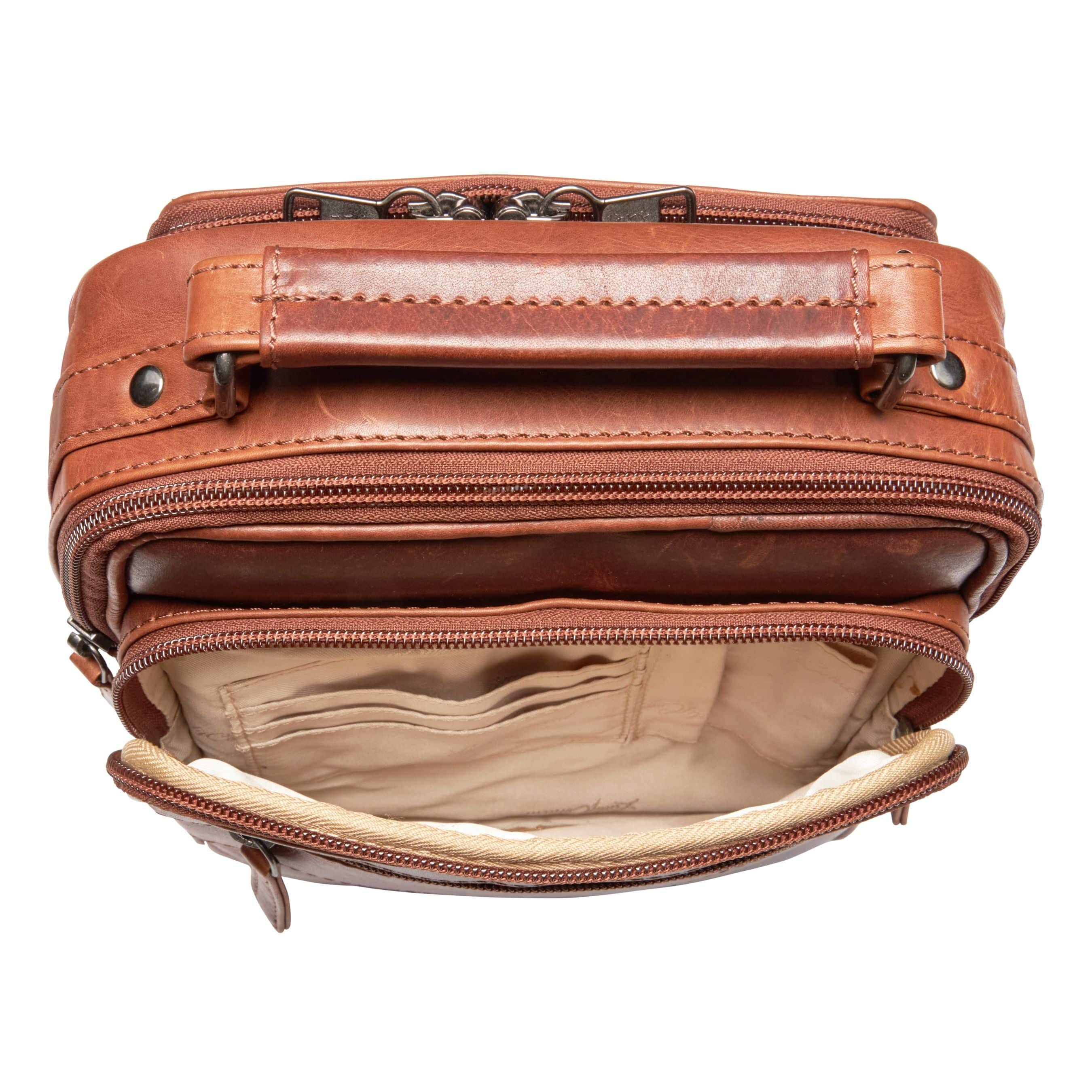 Concealed Carry Logan Unisex Crossbody Bag - Men Gun Bag with Clip Storage - Conceal Carry Logan Unisex Bag - CCW Universal Logan Unisex Bag - Concealed Carry Purse - most popular crossbody bag - crossbody handgun bag - crossbody bags for everyday use - Lady Conceal - Unique Hide Purse - Locking YKK Purse - Fanny Pack for Gun and Pistol - Easy CCW - Fast Draw Bag - Secure Gun Bag