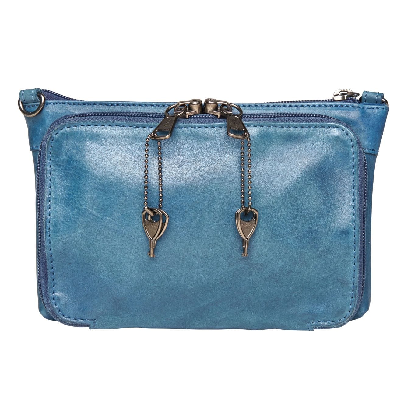 High-end Amelia concealed carry crossbody bag, leather gun purse with universal holster for women