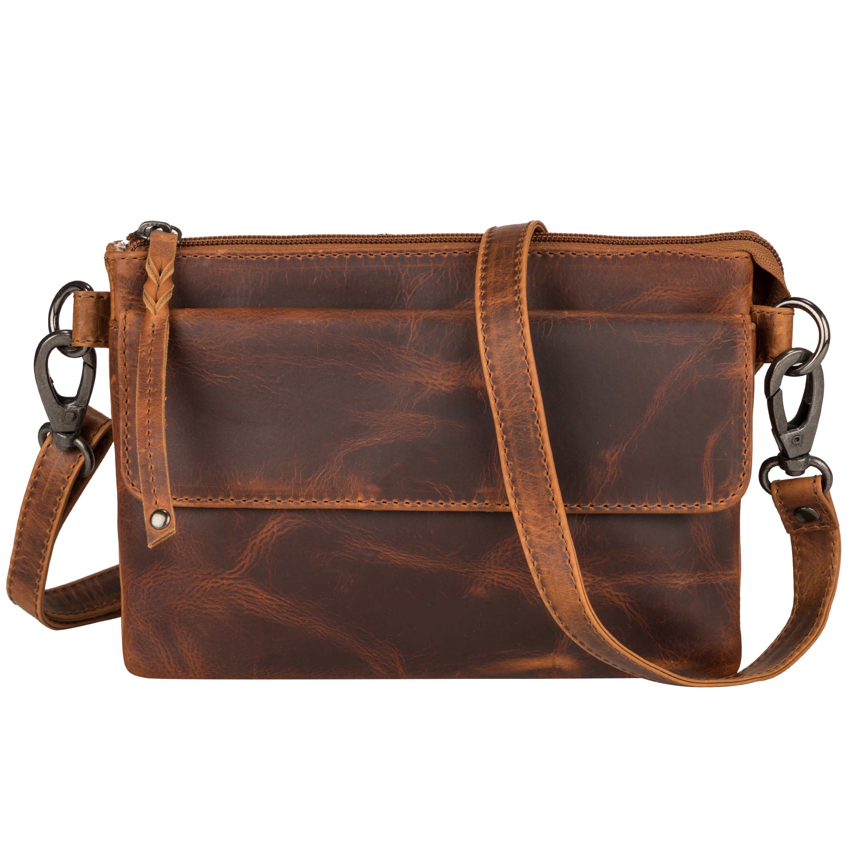 Natasha Leather Gun Purse for Women, Concealed Carry Ready, Lady Conceal CCW Crossbody, Tactical Seller, American Gun Supplies