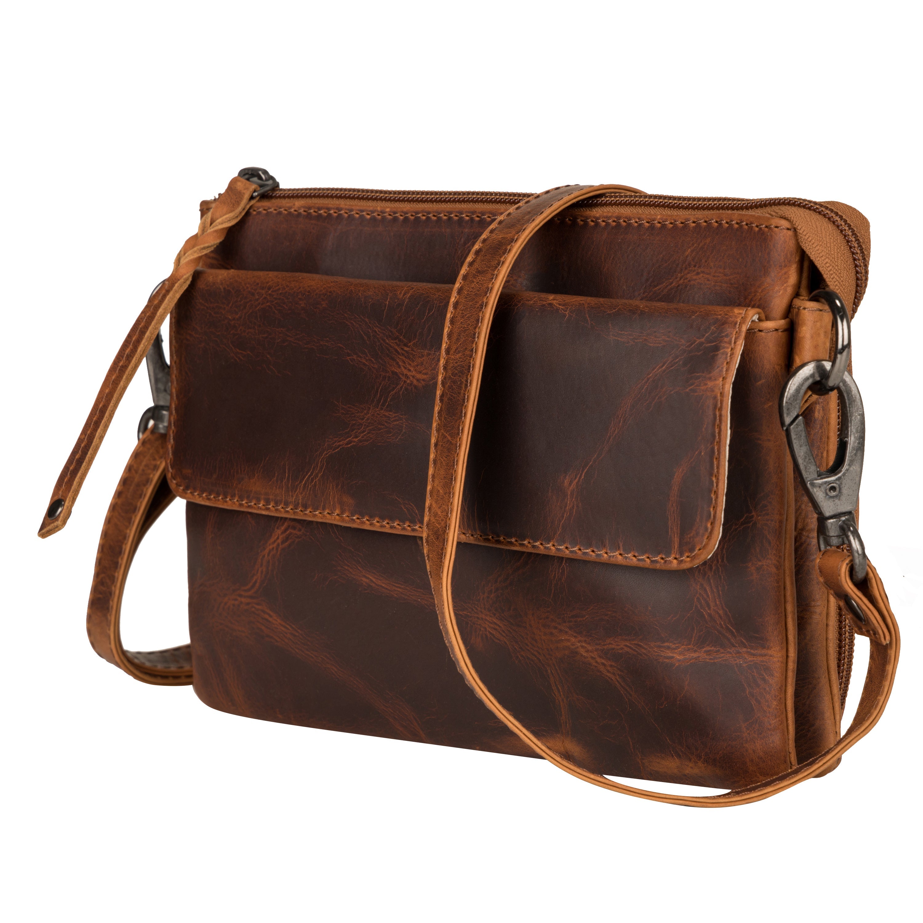 Natasha Locking Gun Purse by Lady Conceal, Premium Leather Concealed Carry, EDC Bag, Catalog Dealer, Start Today