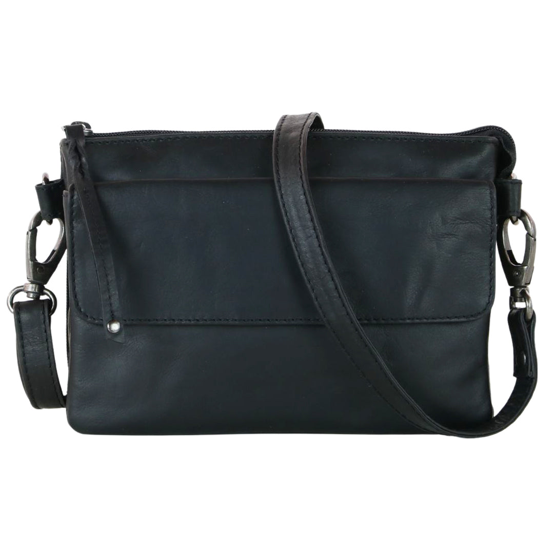 Concealed Carry Purse by Lady Conceal, Natasha Crossbody Style, Locking Zippers, USA Owned, Sell Lady Conceal Bags