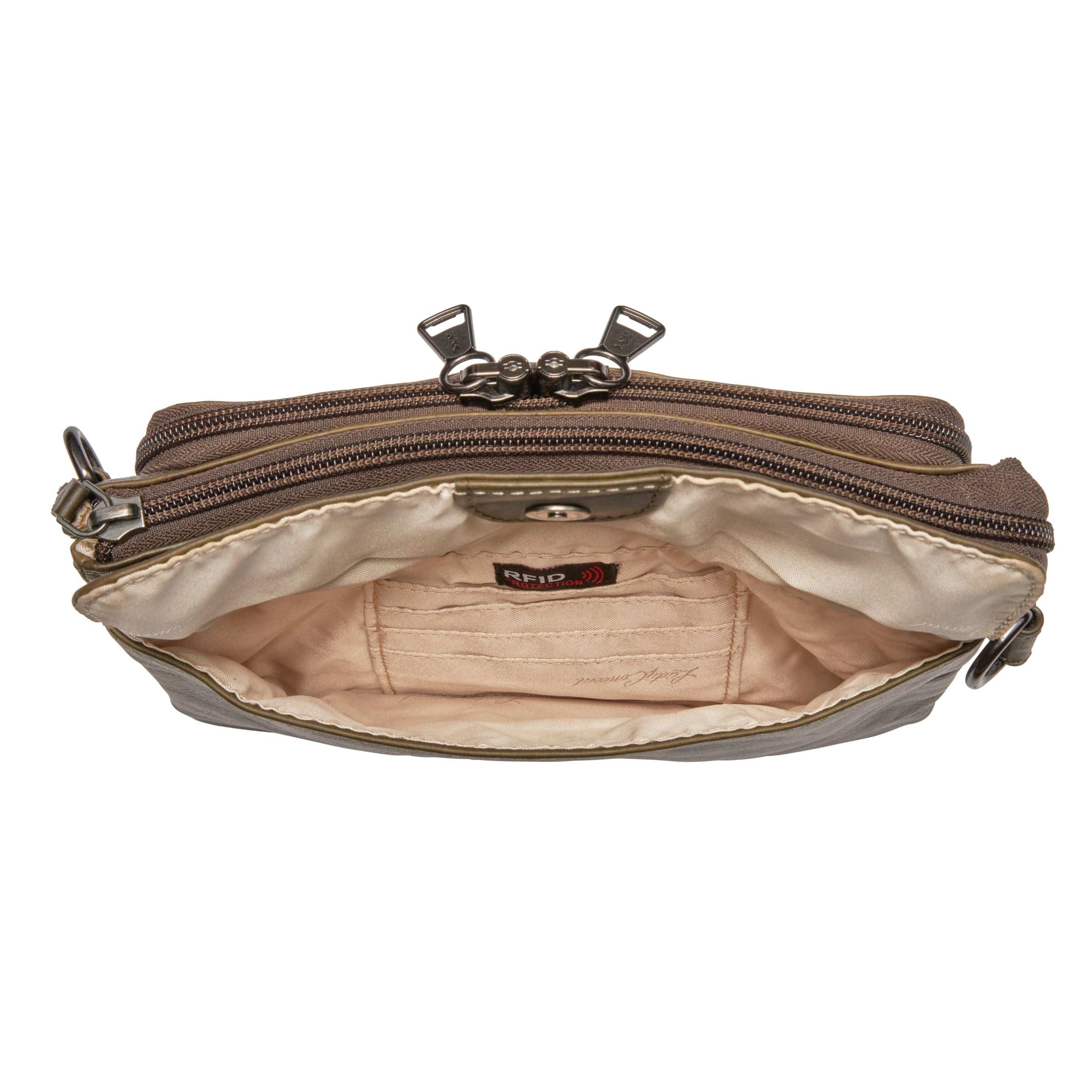 Lady Conceal Natasha Crossbody, Concealed Carry Ready, EDC Purse, Holster Compatible, Dealer, Lady Conceal Seller