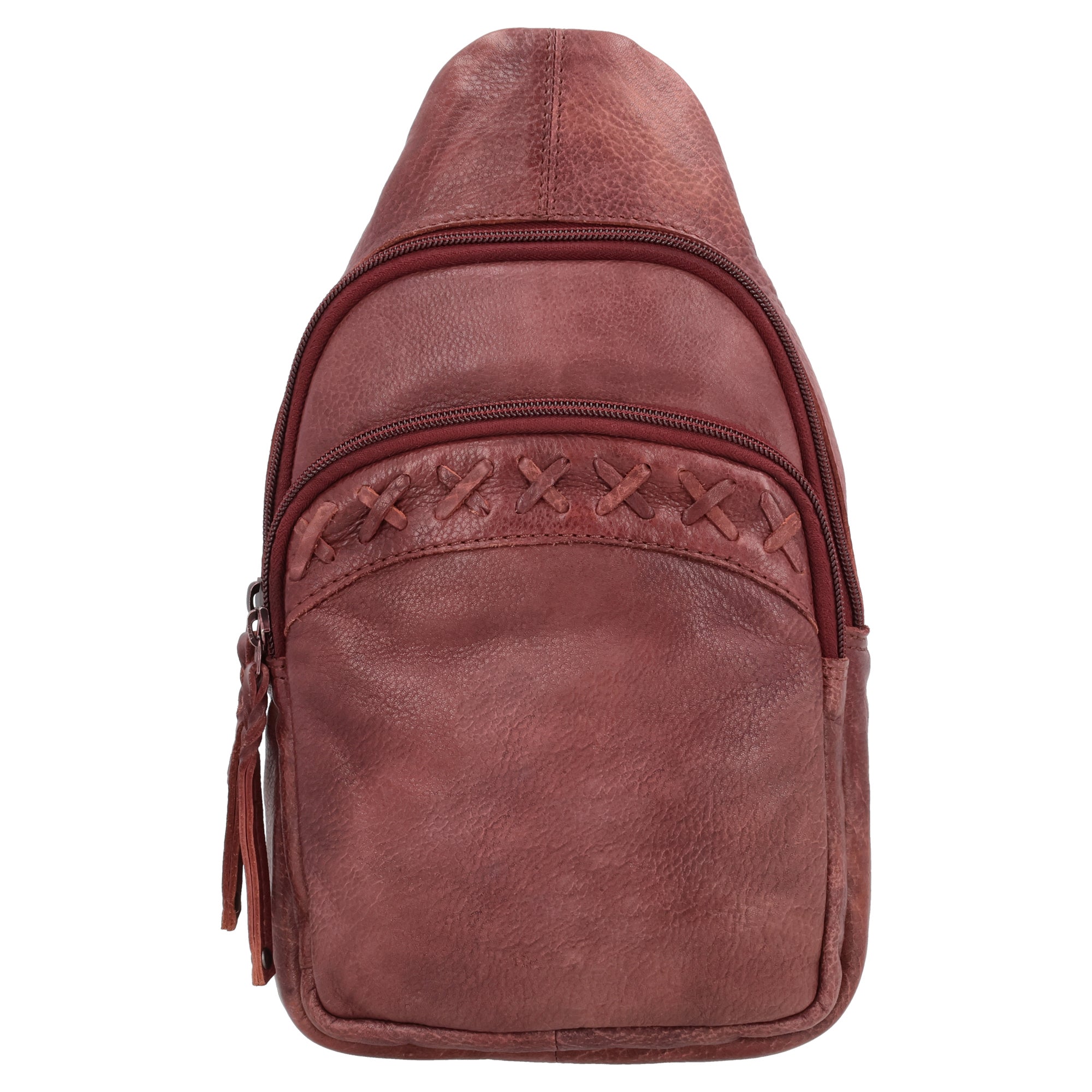 Taylor Sling Gun Backpack by Lady Conceal, Unisex Leather Bag, Universal Holster, Dealer Inventory, USA Owned Gun Brand