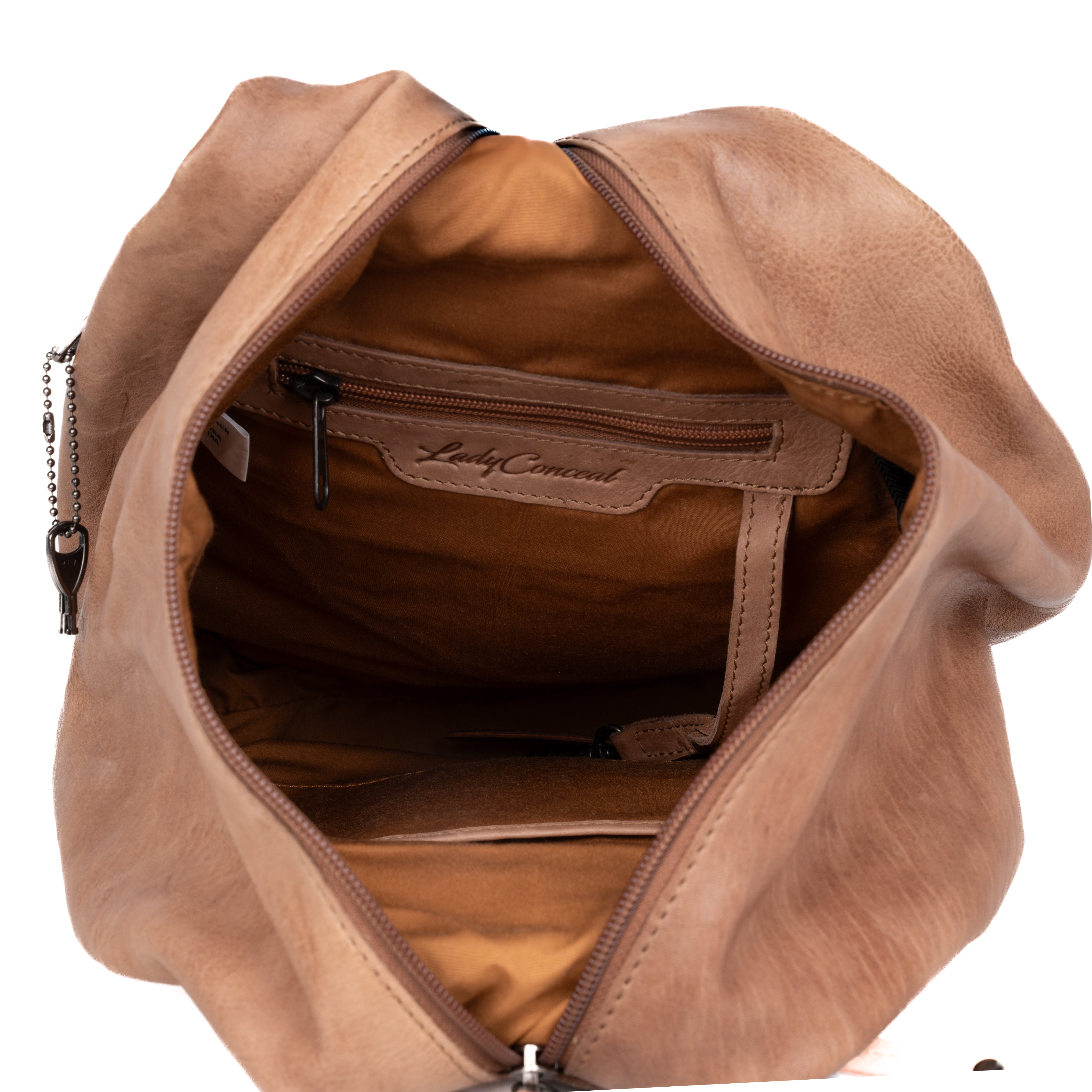 Concealed Carry Marley Unisex Backpack - YKK Locking Zippers and Universal Holsters for Gun - Outdoor Bag for Gun Owner - Backpack for Conceal Carry - best gun carry backpack - Pistol and Firearm Bag - Western Hide Backpack - Boho Stylish Backpack for Wom