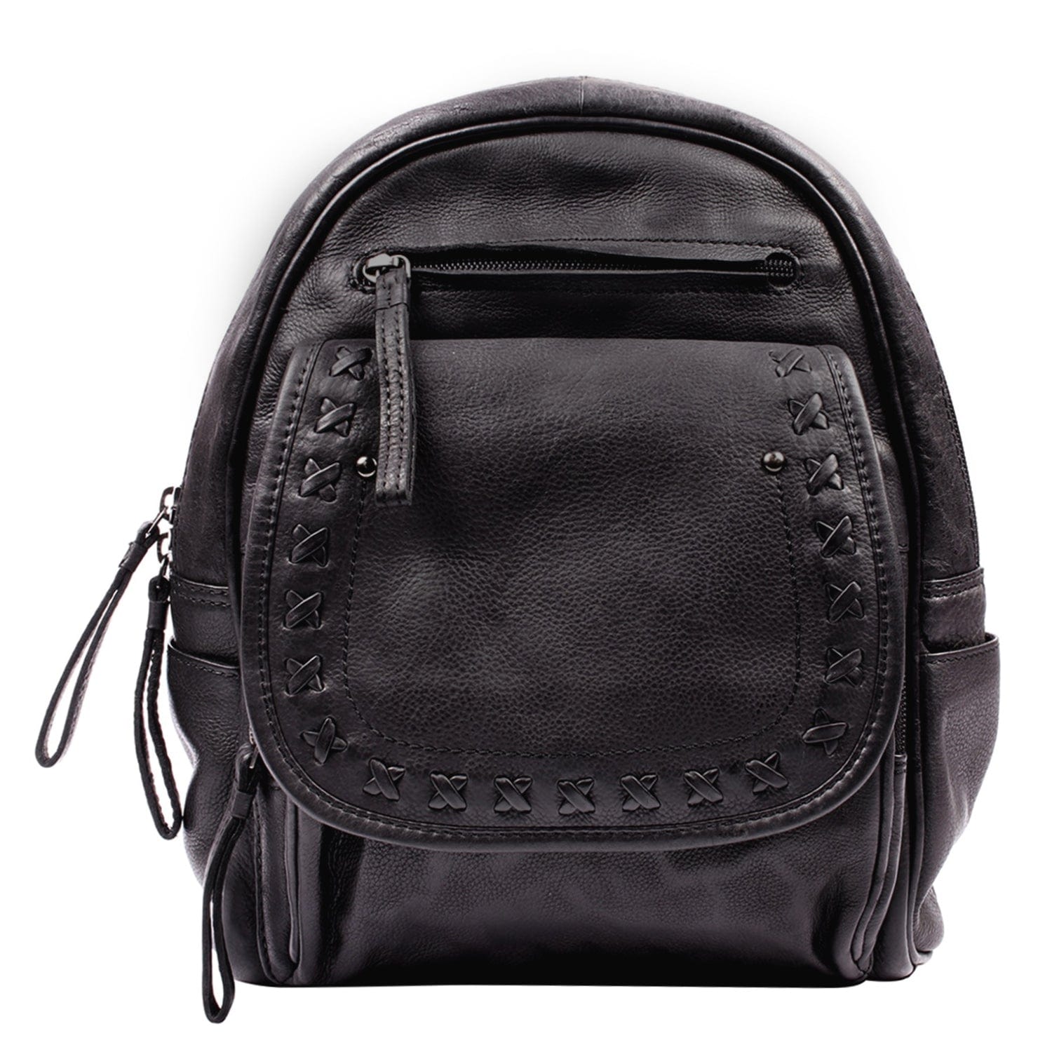 Concealed Carry RFID Daisy Leather Backpack - Locking Concealment Bag for Pistol - Outdoors Gun Bag - Women's Conceal Carry Purse for Firearm - Women Gun Users - gun carrier backpack - best gun carrying backpack- best gun carry backpack - Pistol and Firearm Bag - Western Hide Backpack - Boho Stylish Backpack for Women - Universal Holster Bag - Marley Unisex Backpack - Women's Concealed Carry Bagpack - premium leather backpack