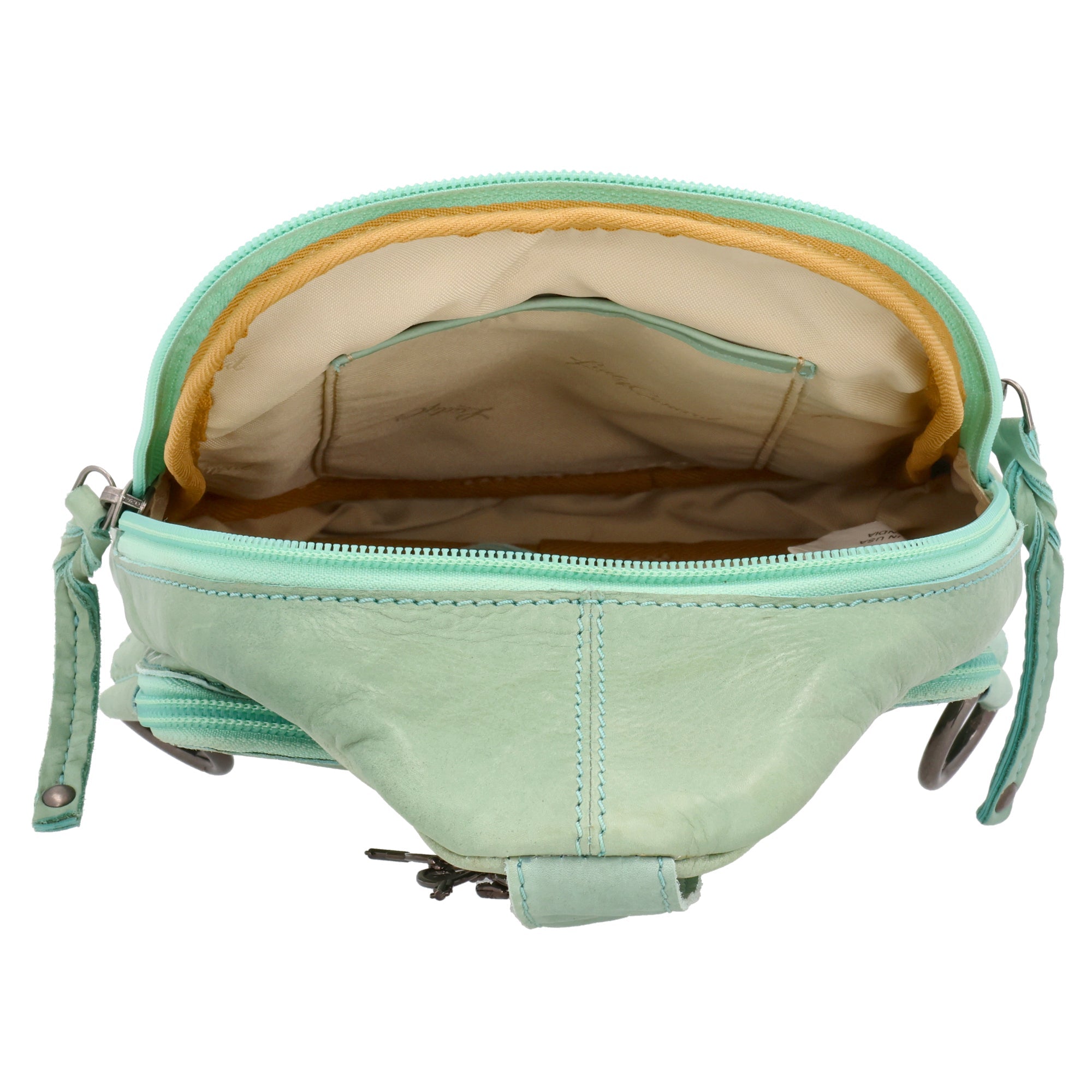 Concealed Carry Leather Backpack – Haven Sling with RFID Organizer by Lady Conceal – EDC Supplies and Stock