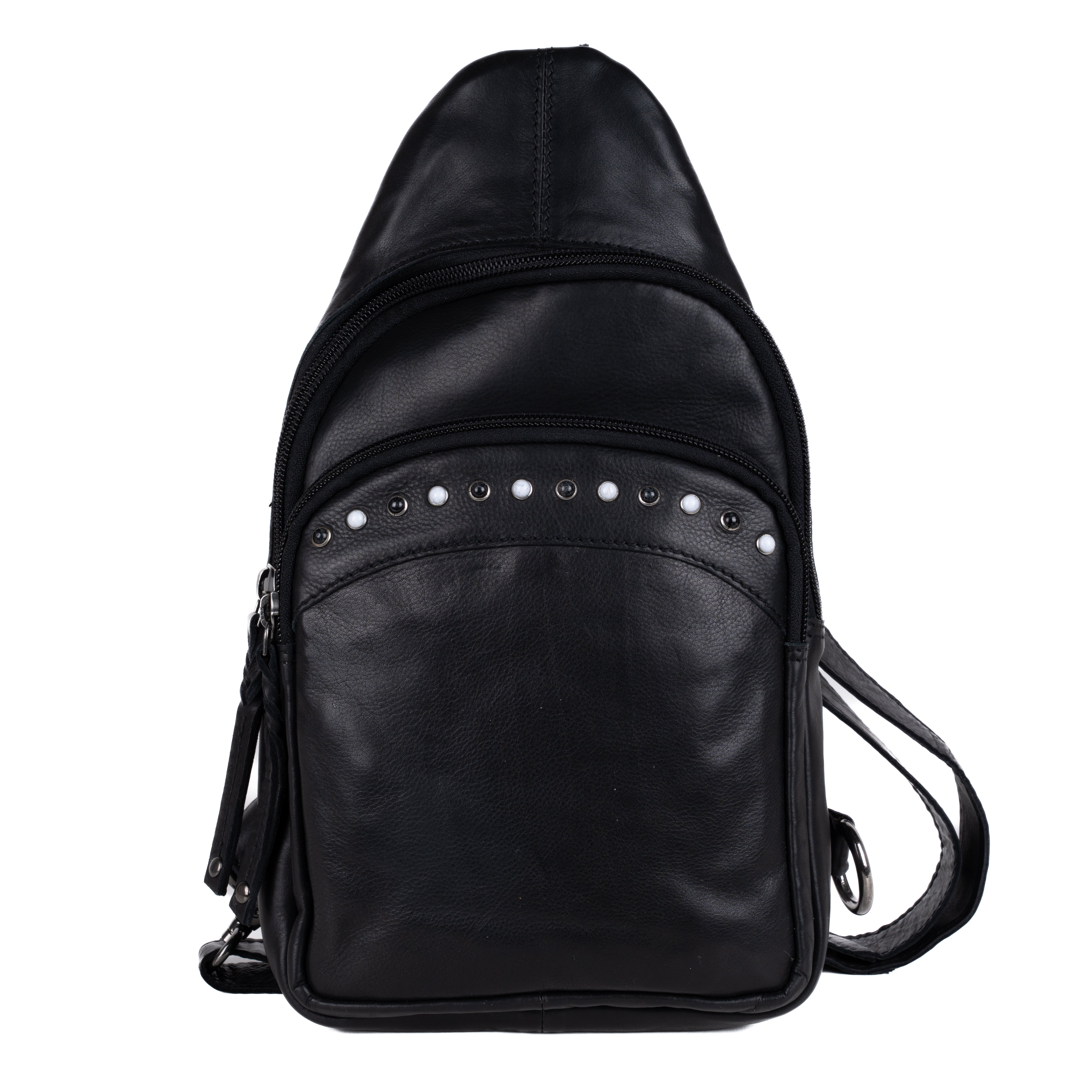 CCW Sling Backpack – Haven Leather Bag for Store Inventory and USA Gun Businesses – Quality Leather Unique Handbags