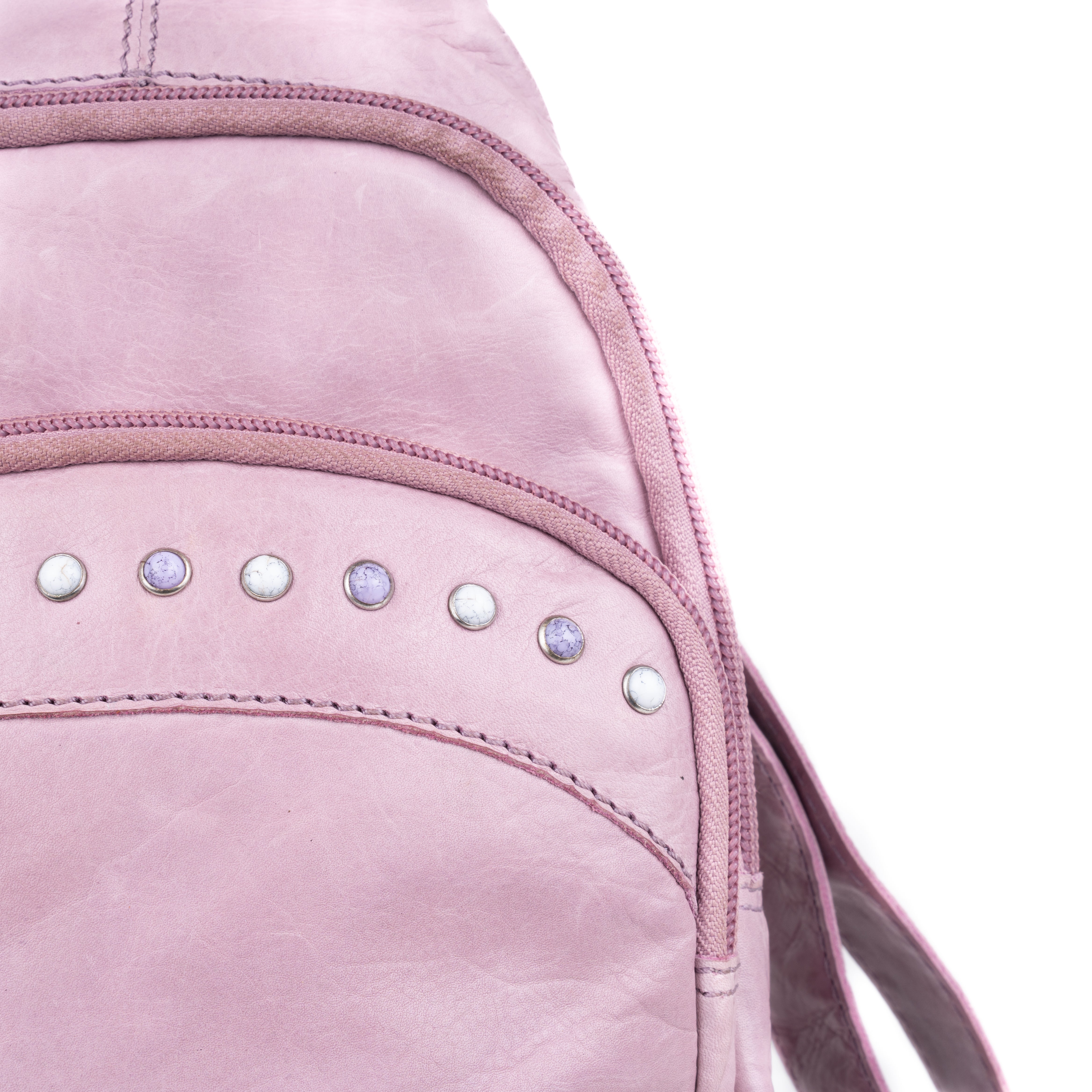 Concealed Carry Haven Sling Leather Backpack by Lady Conceal - Jeweled Leather Backpack -Wholesale concealed carry for your store