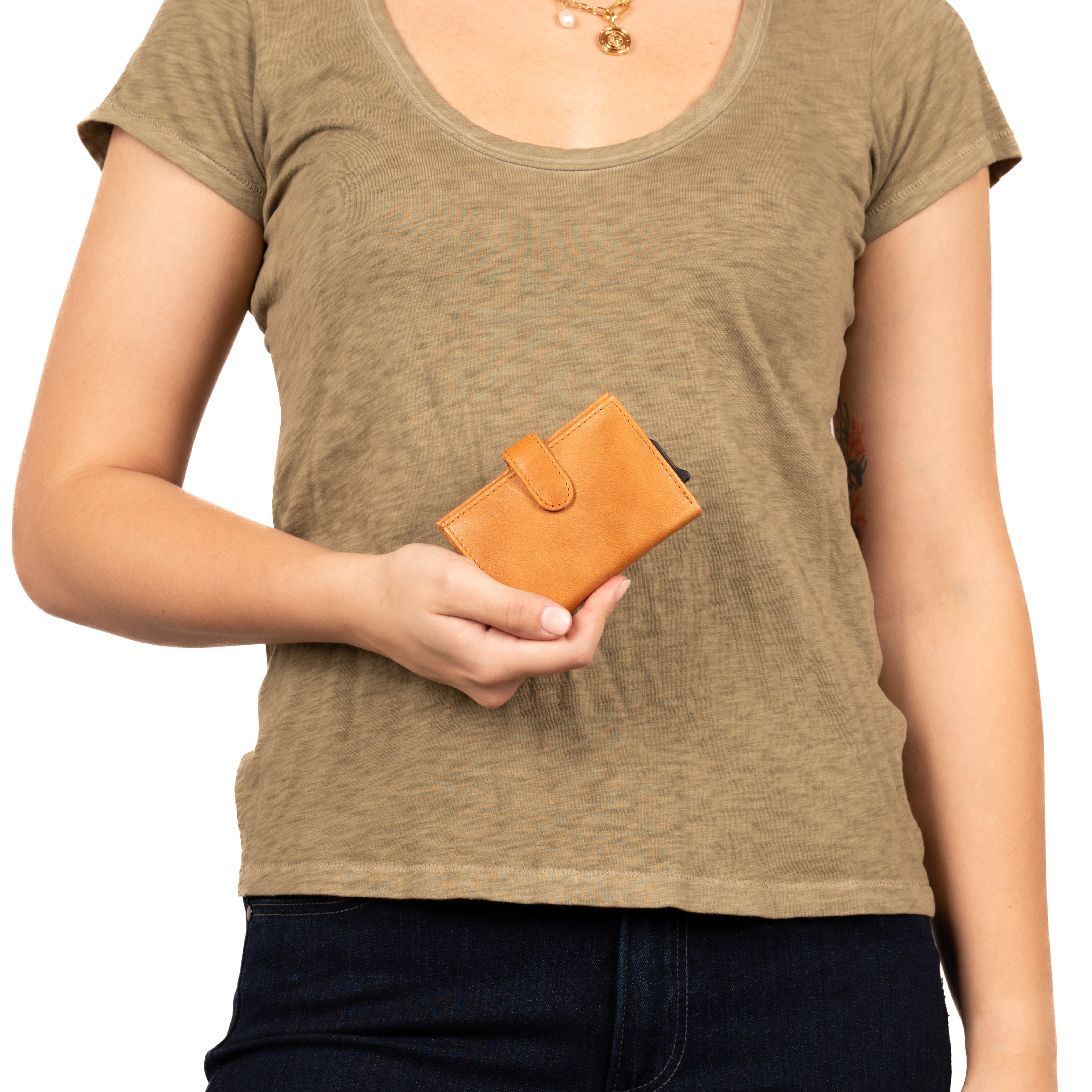 Sporting Good Inventory - Leather Tactical Gear - Nova RFID Wallet - Lady Conceal Supplies