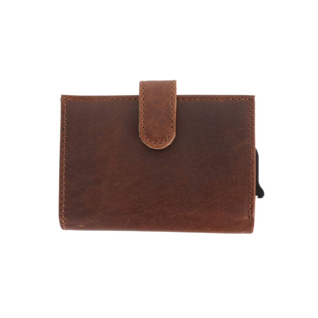 Nova RFID Compact Leather Wallet by Lady Conceal Anti Credit Card Theft RFID Protected - 100% Leather Unisex Wallet - Dealer Supplies