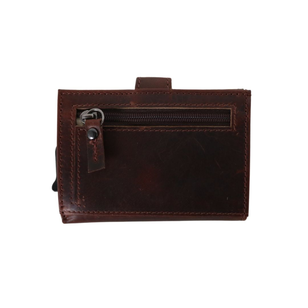 Nova Wallet by Lady Conceal – Auto Pop-Up Leather Wallet with RFID Shield, Card Fan, Coin Pocket – Wholesale Friendly