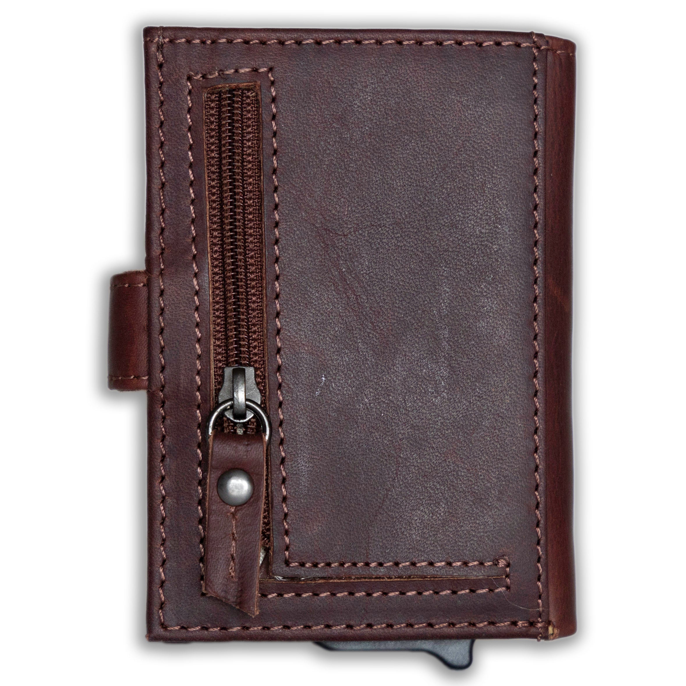 Lady Conceal Nova Wallet – RFID Leather Pop-Up Design with Card Fan, ID Window, Coin Pocket, and Bill Slot