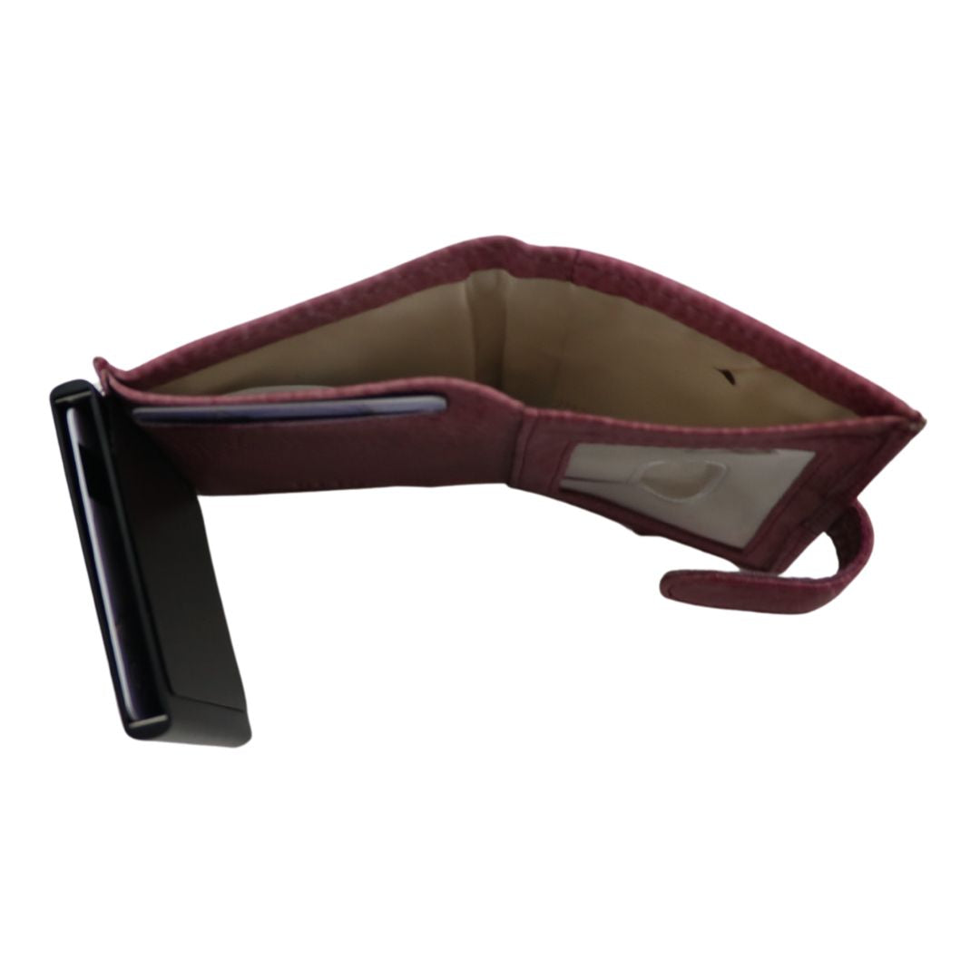 RFID Pop-Up Wallet by Lady Conceal – Compact Leather Design with Coin Pocket, Card Fan Feature – Tactical Wholesale