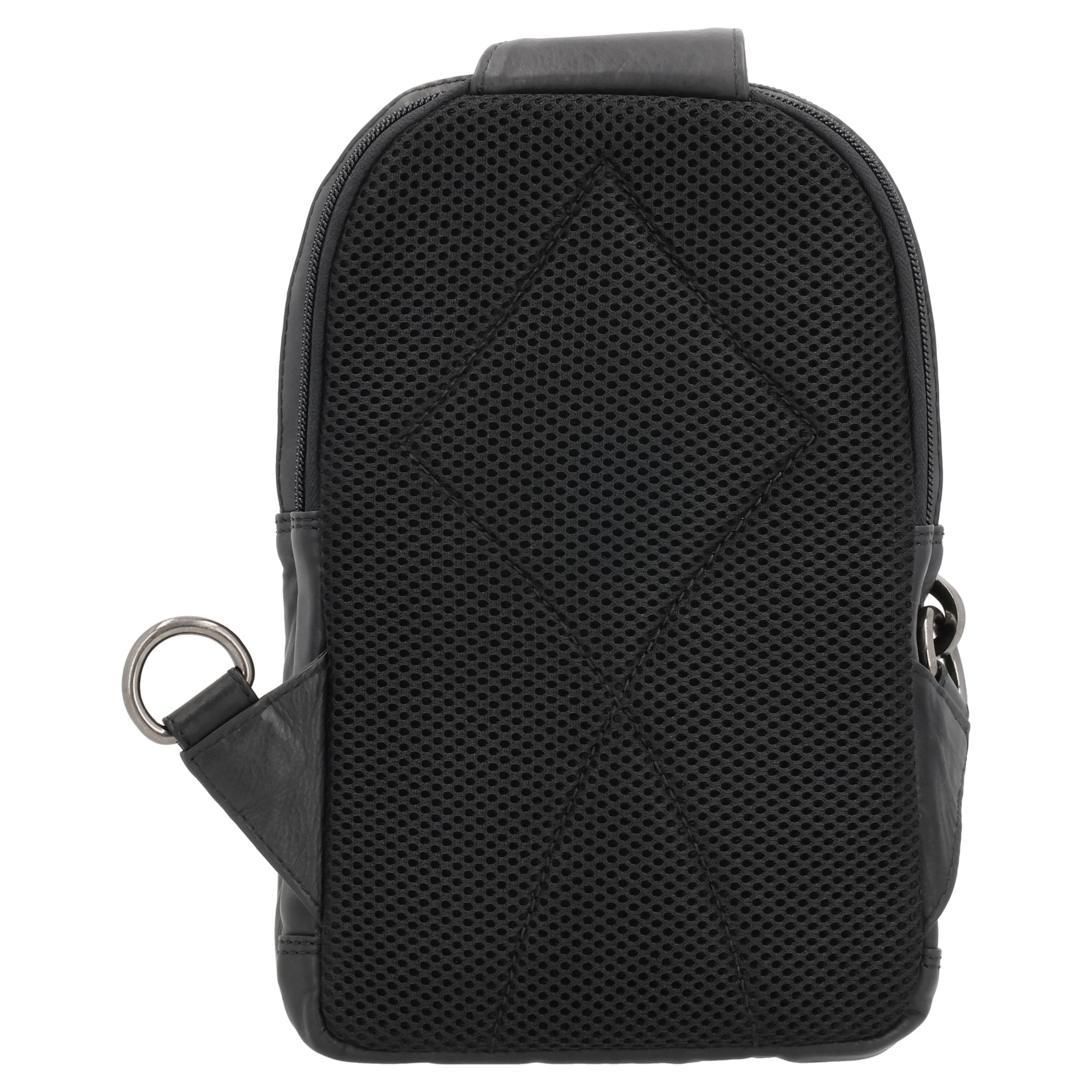 Premium Leather Concealed Carry Backpack by Lady Conceal, Bristol Sling, Locking Holsters, Shop, USA Owned