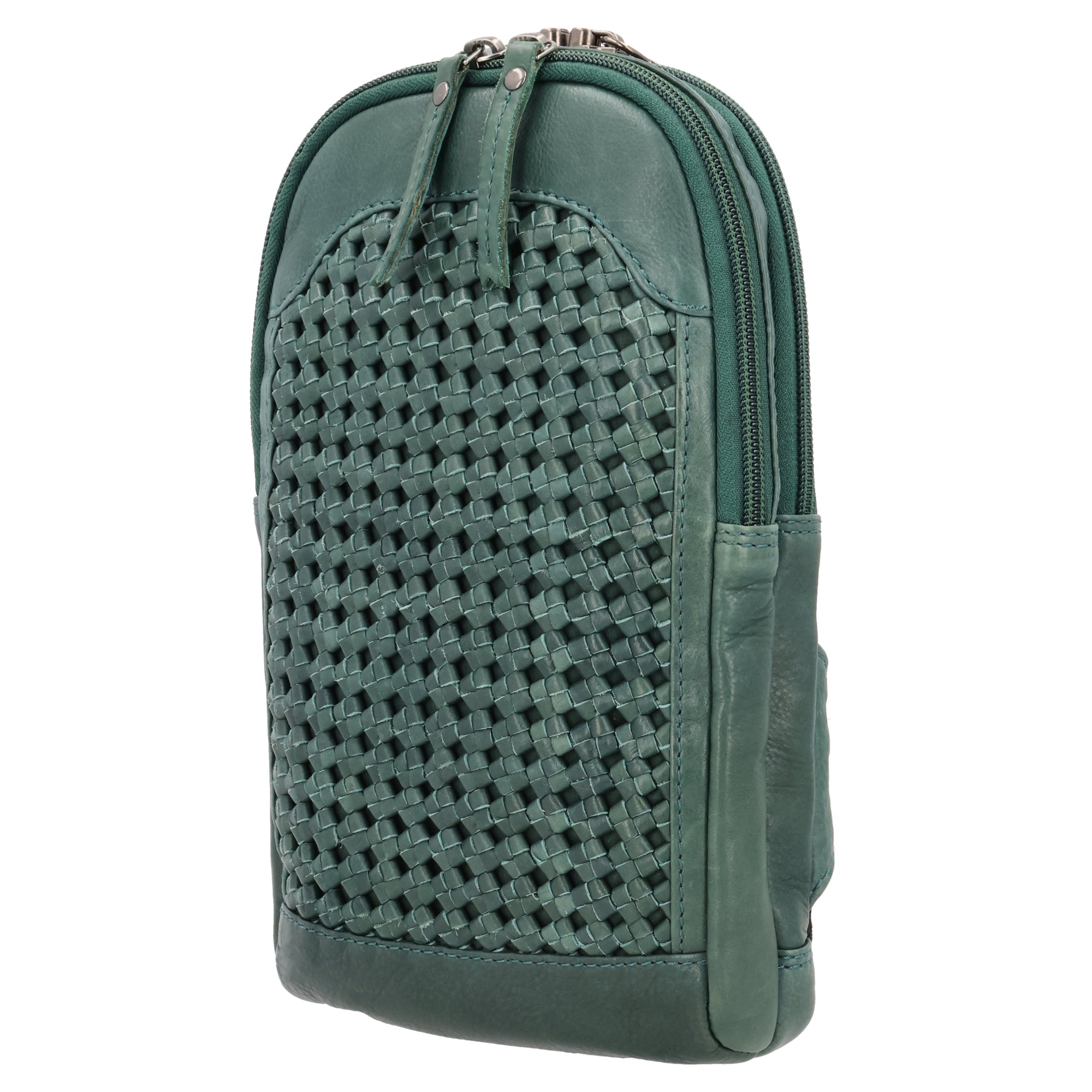 Concealed Carry Leather Sling Backpack by Lady Conceal, Bristol Style, Locking Holster, Tactical, Dealer, Best Selling Pistol Bags