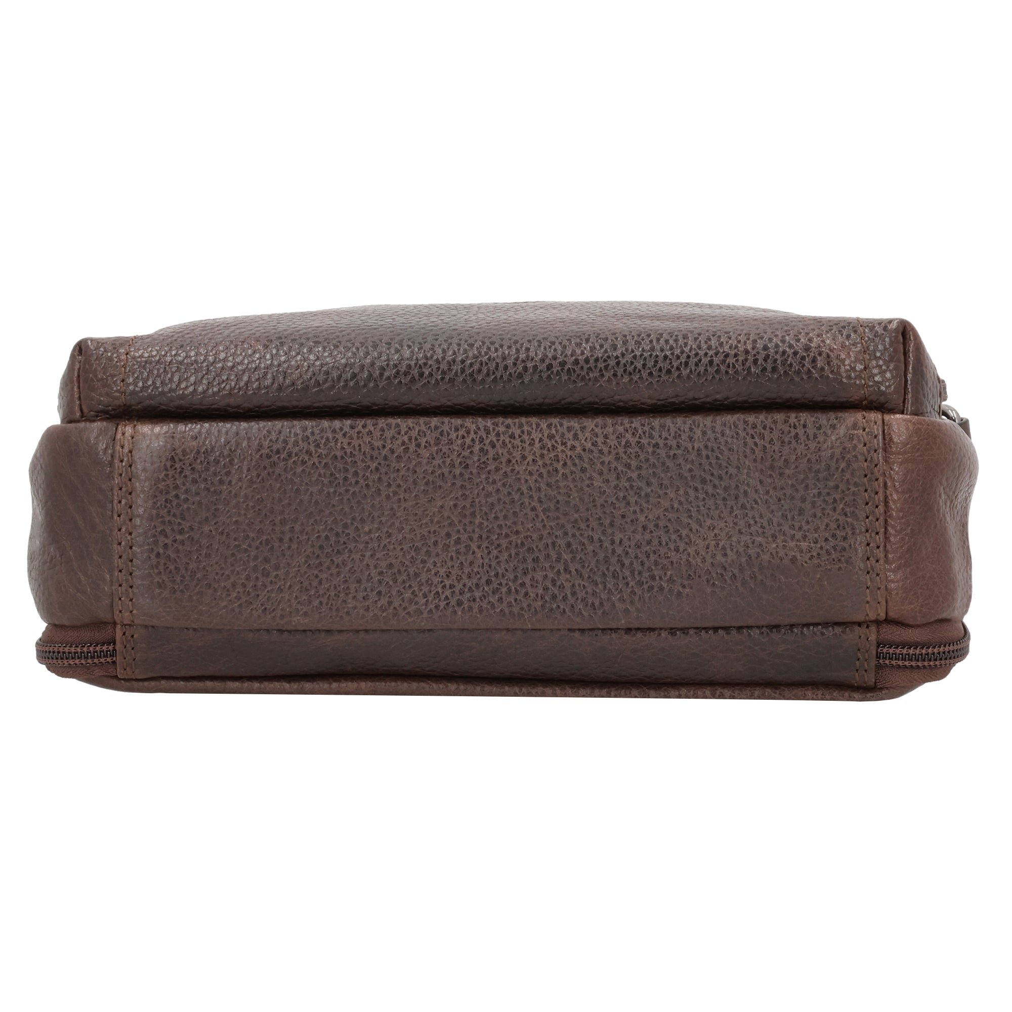 Zoe Buffalo Leather Crossbody by Lady Conceal - RFID organizer, locking CCW pocket, perfect for USA-owned firearm instructor shops