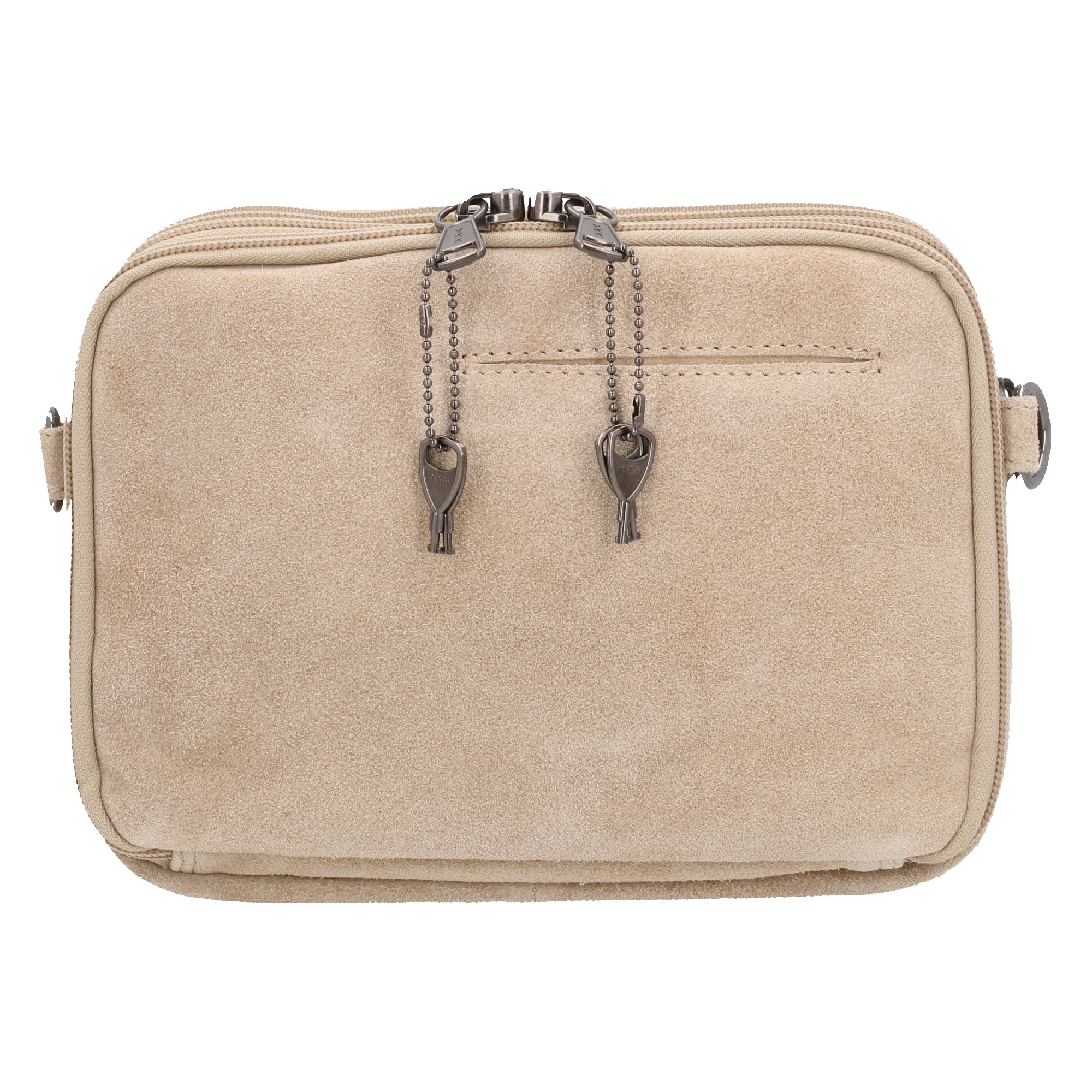Lady Conceal Concealed Crossbody – Hadley Suede with Medium Gun Holster and Adjustable Strap