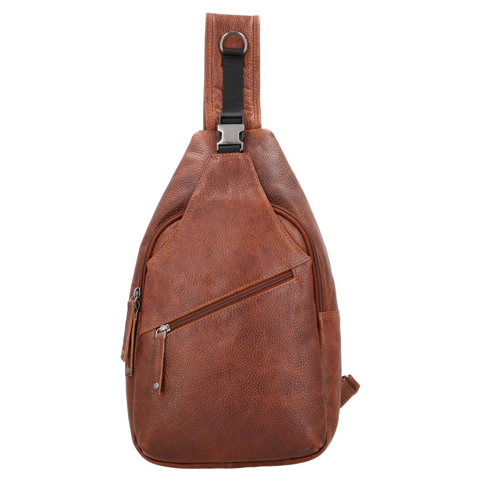 Concealed Carry Buffalo Leather Sling Bag by Lady Conceal, Grayson Style, Locking Holster, Dealer, Shop