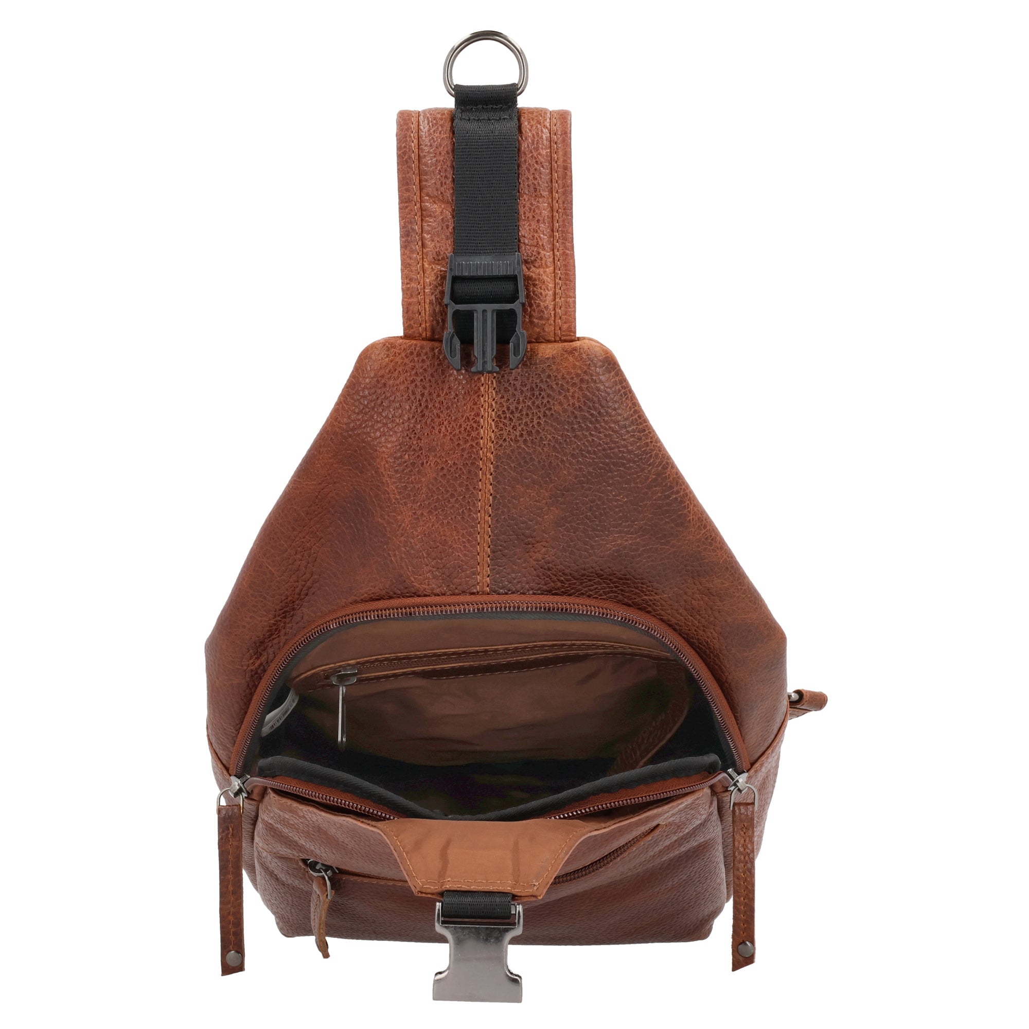 Concealed Carry Grayson Leather Sling by Lady Conceal, Anti-Theft, Unisex, Tactical, Dealer, USA Owned, Dealer Inventory