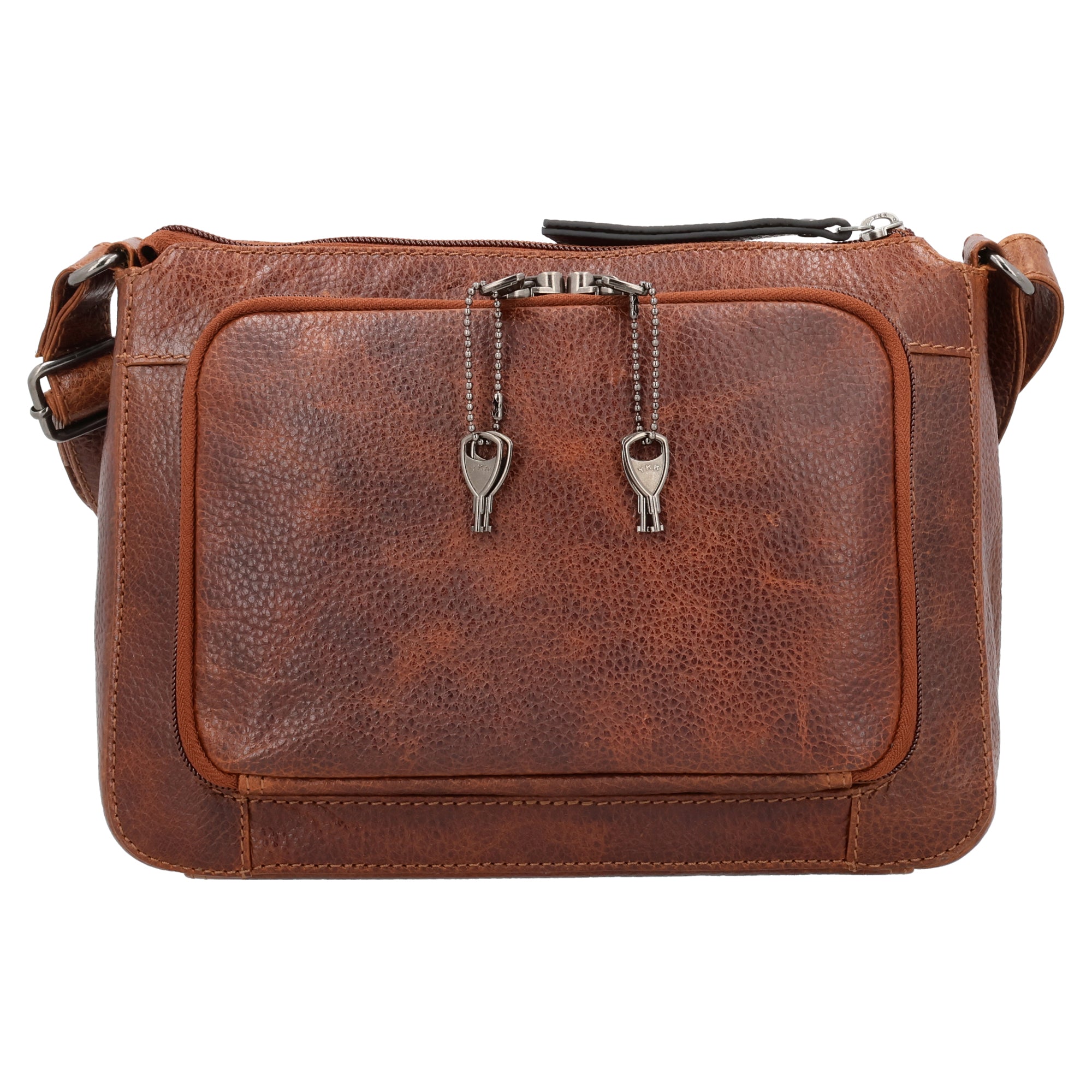 Leah Concealed Carry Handbag – Buffalo Leather Purse with RFID and Gunmetal Hardware - Tactical Supplies